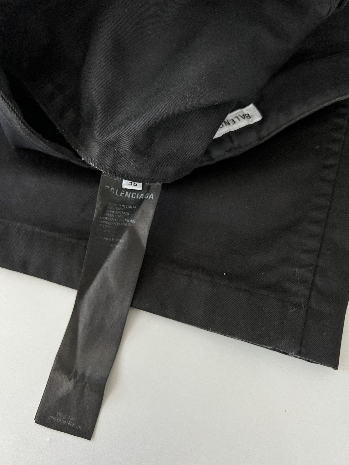 Balenciaga Balenciaga Dropped Crotch Pants Size US 31 - 10 Thumbnail