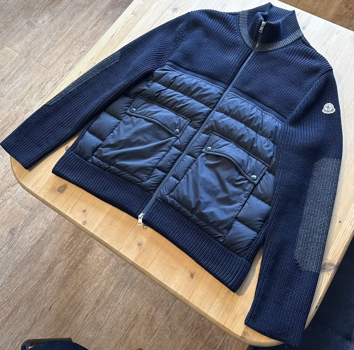 Moncler Moncler Cardigan Size US XL / EU 56 / 4 - 2 Thumbnail