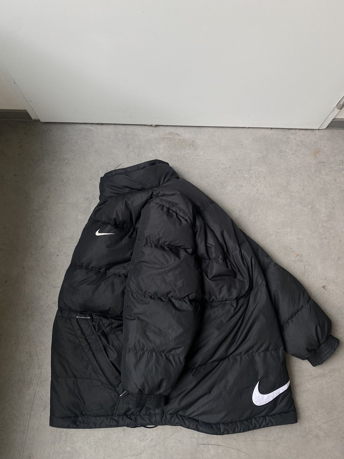 Nike Nike vintage puffer jacket retro gorpcore 90s bib swoosh Size US XL / EU 56 / 4 - 1 Thumbnail