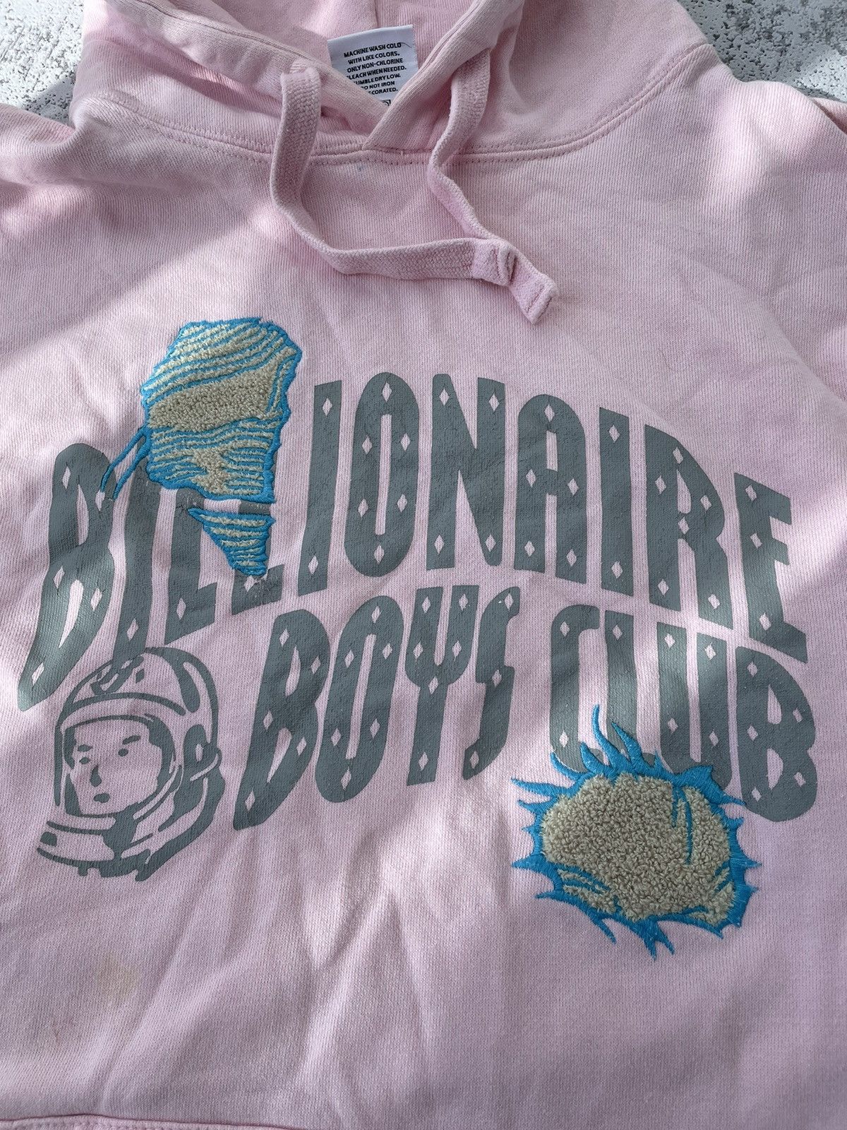 Billionaire Boys Club Billionaire Boys Club Damaged Logo Hoodie Size US L / EU 52-54 / 3 - 5 Thumbnail