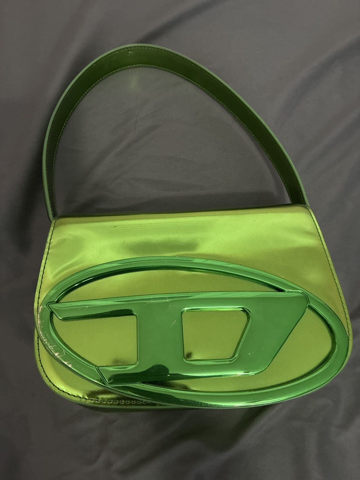 Diesel GREEN 1DR LEATHER DIESEL BAG Size ONE SIZE - 1 Thumbnail