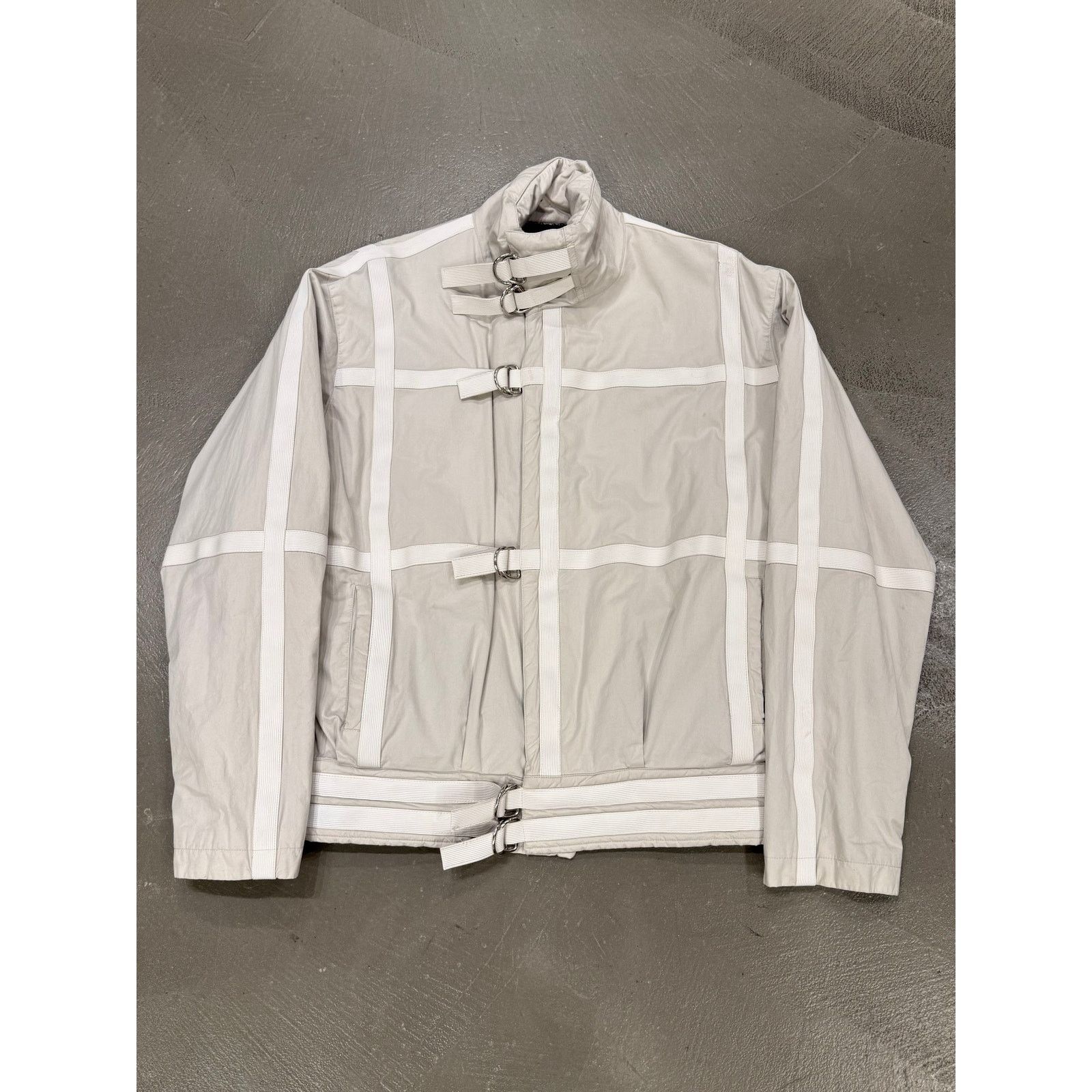 A/W 2002-2003 Raf Simons rubberized bondage jacket