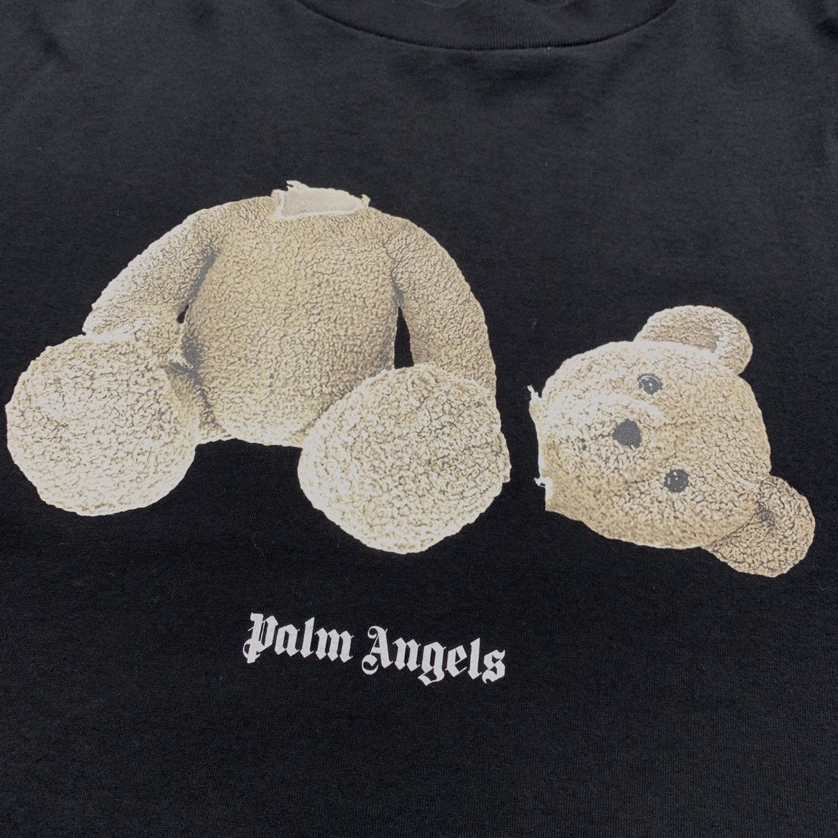Palm Angels Palm Angels XL Tee Bear Classic Black T-Shirt Size US XL / EU 56 / 4 - 3 Thumbnail