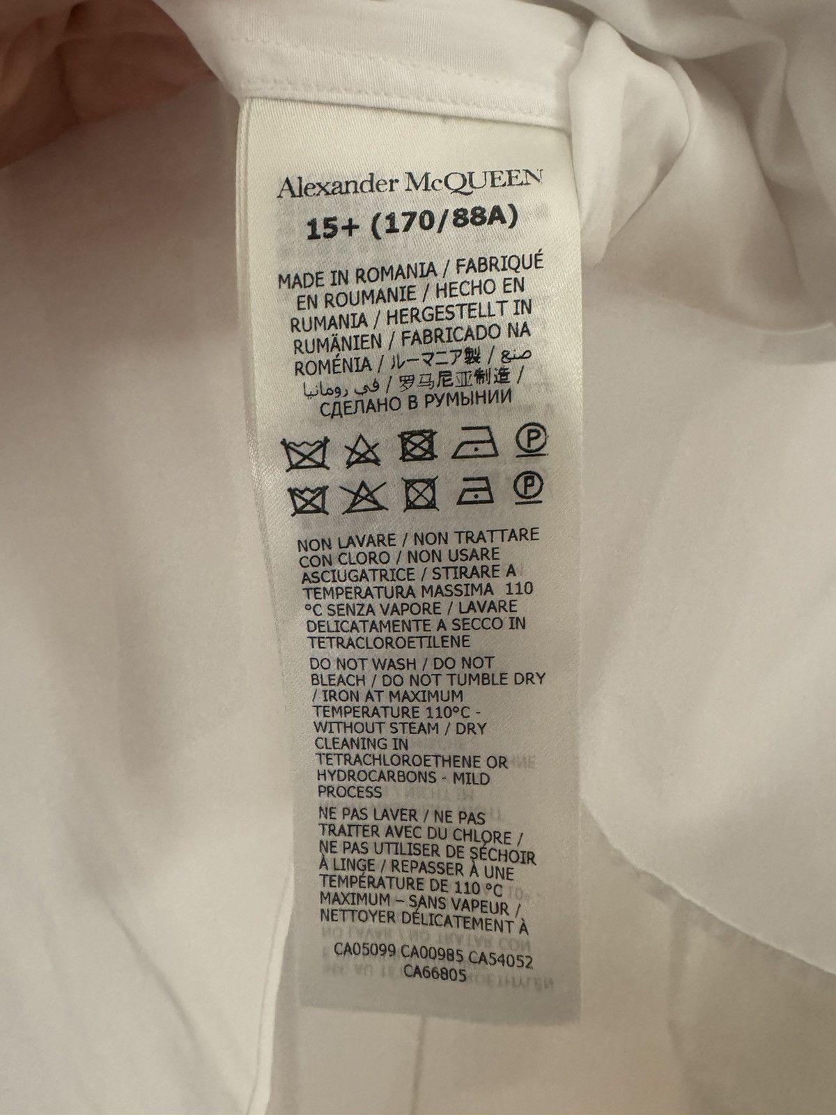 Alexander McQueen Alexander Mcqueen FW23 Cut-out Harness Shirt Size US M / EU 48-50 / 2 - 4 Thumbnail