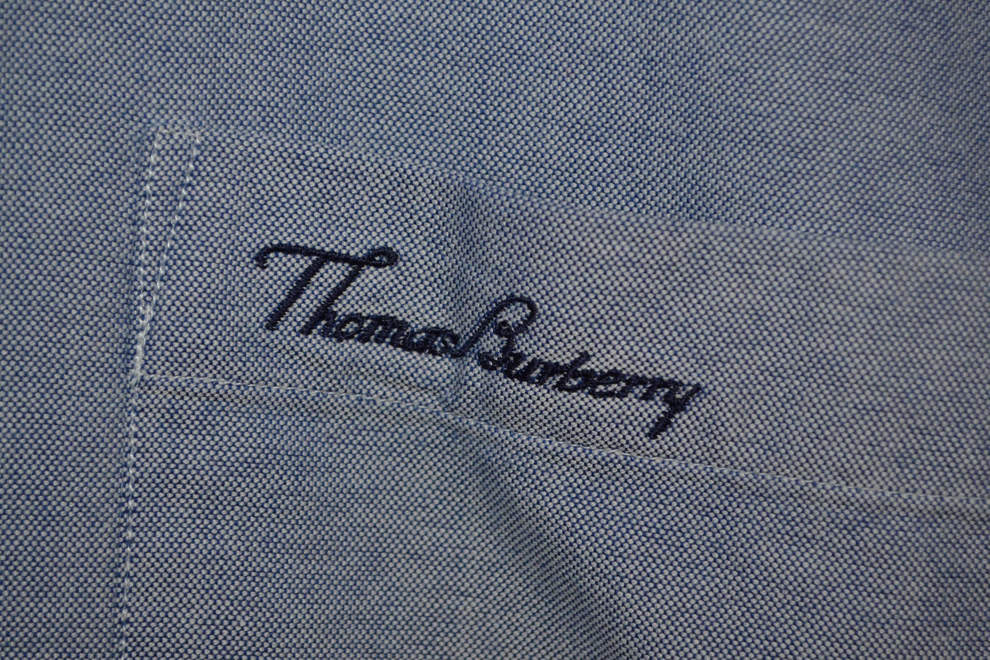 Burberry Burberry Thomas Light Blue Shirt Chambray L Size US L / EU 52-54 / 3 - 3 Thumbnail
