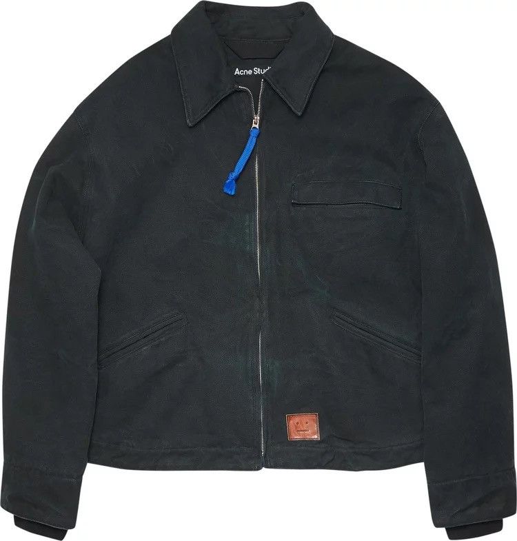 Acne Studios Acne Studios Stonewash Black Denim Jacket like Carhartt Size US M / EU 48-50 / 2 - 1 Thumbnail