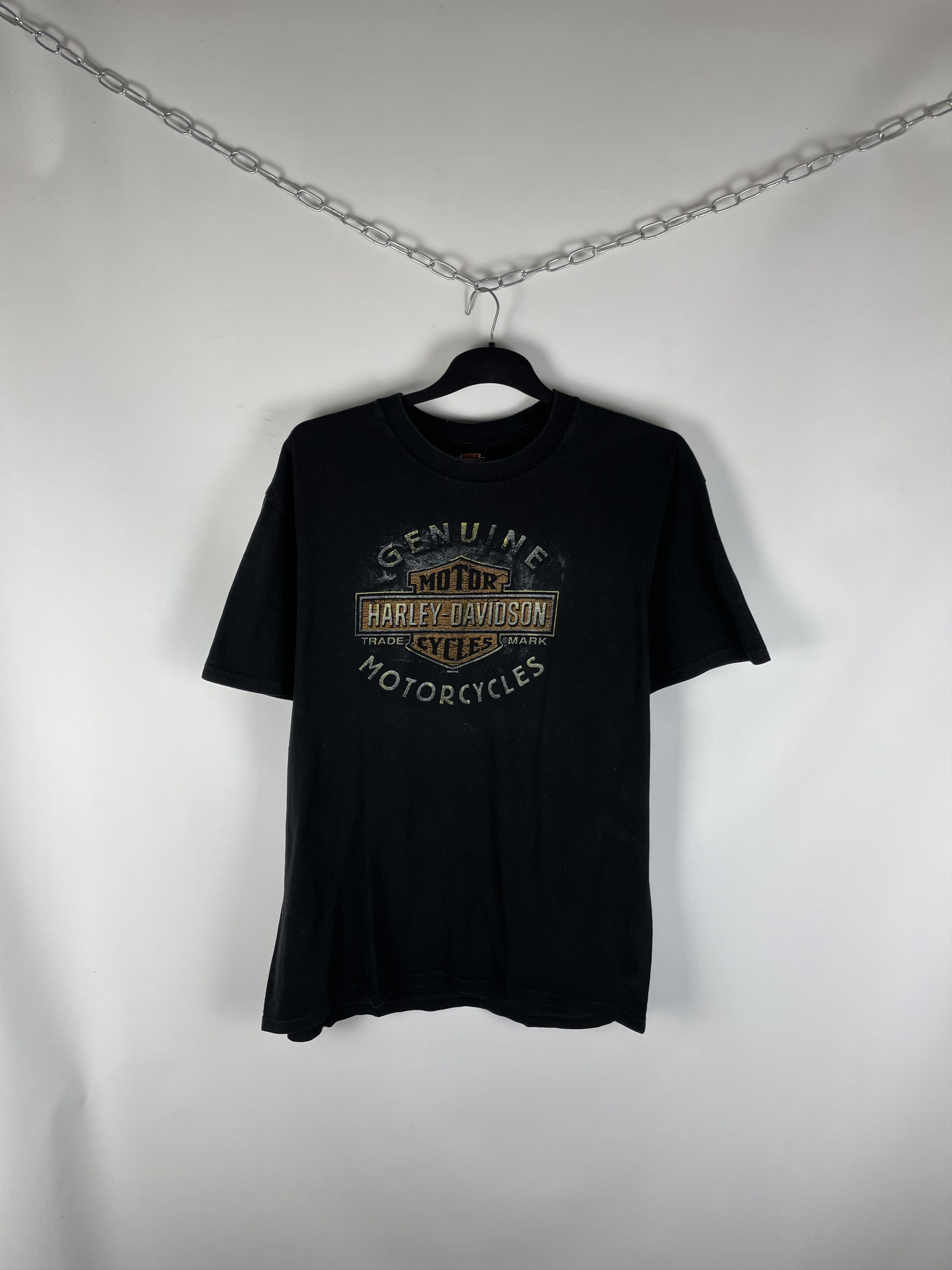 Harley Davidson Vintage HARLEY DAVIDSON Tee Graphic T Shirt Size US XL / EU 56 / 4 - 1 Thumbnail
