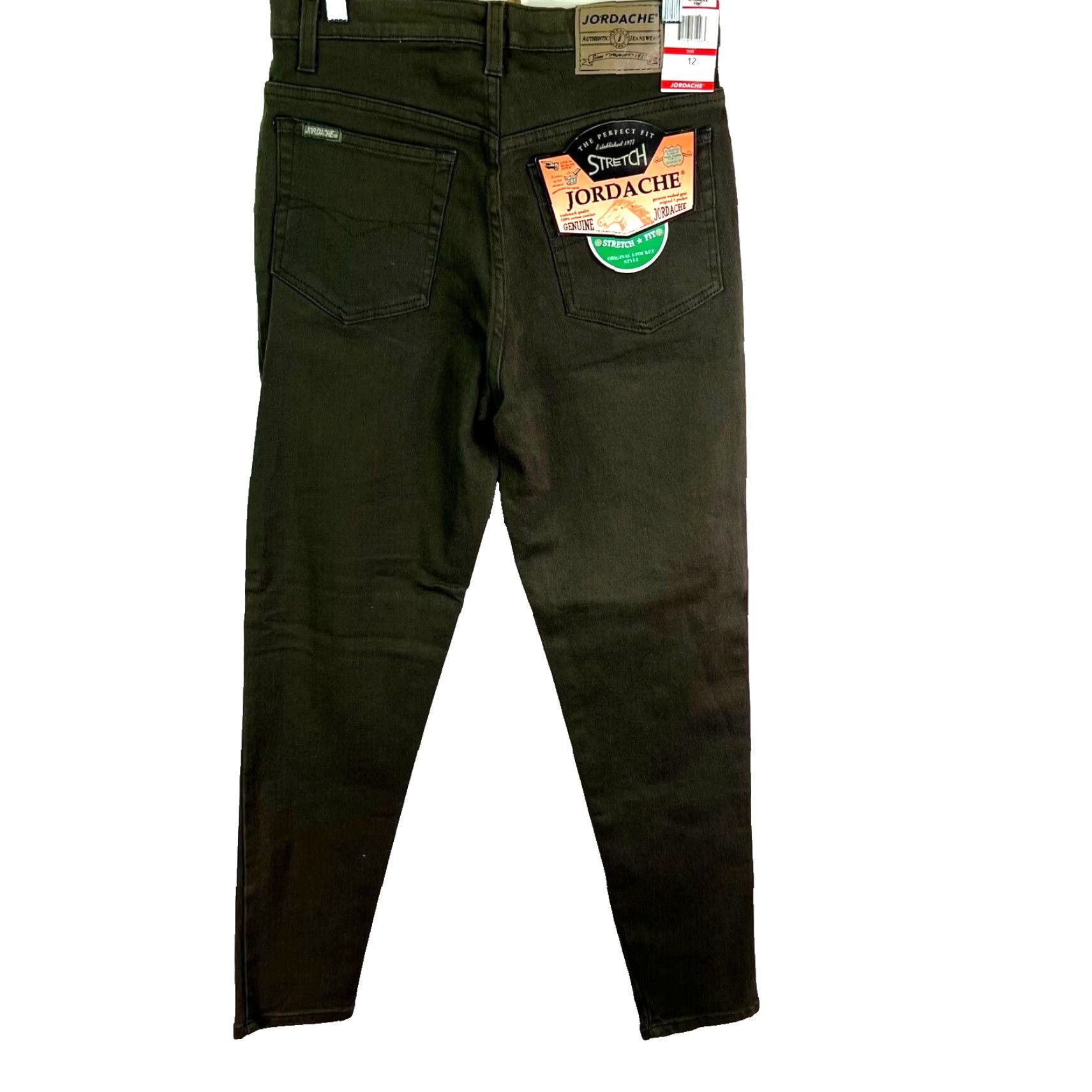 Jordache Jordache Stretch Fit Denim Jeans Women's Size 12 Brown 30x30 NWT Size 34" / US 12 / IT 48 - 2 Thumbnail
