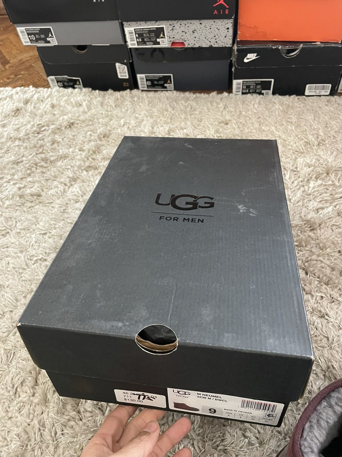 Ugg Uggs burgandy & ash black Size US 9 / EU 42 - 11 Thumbnail