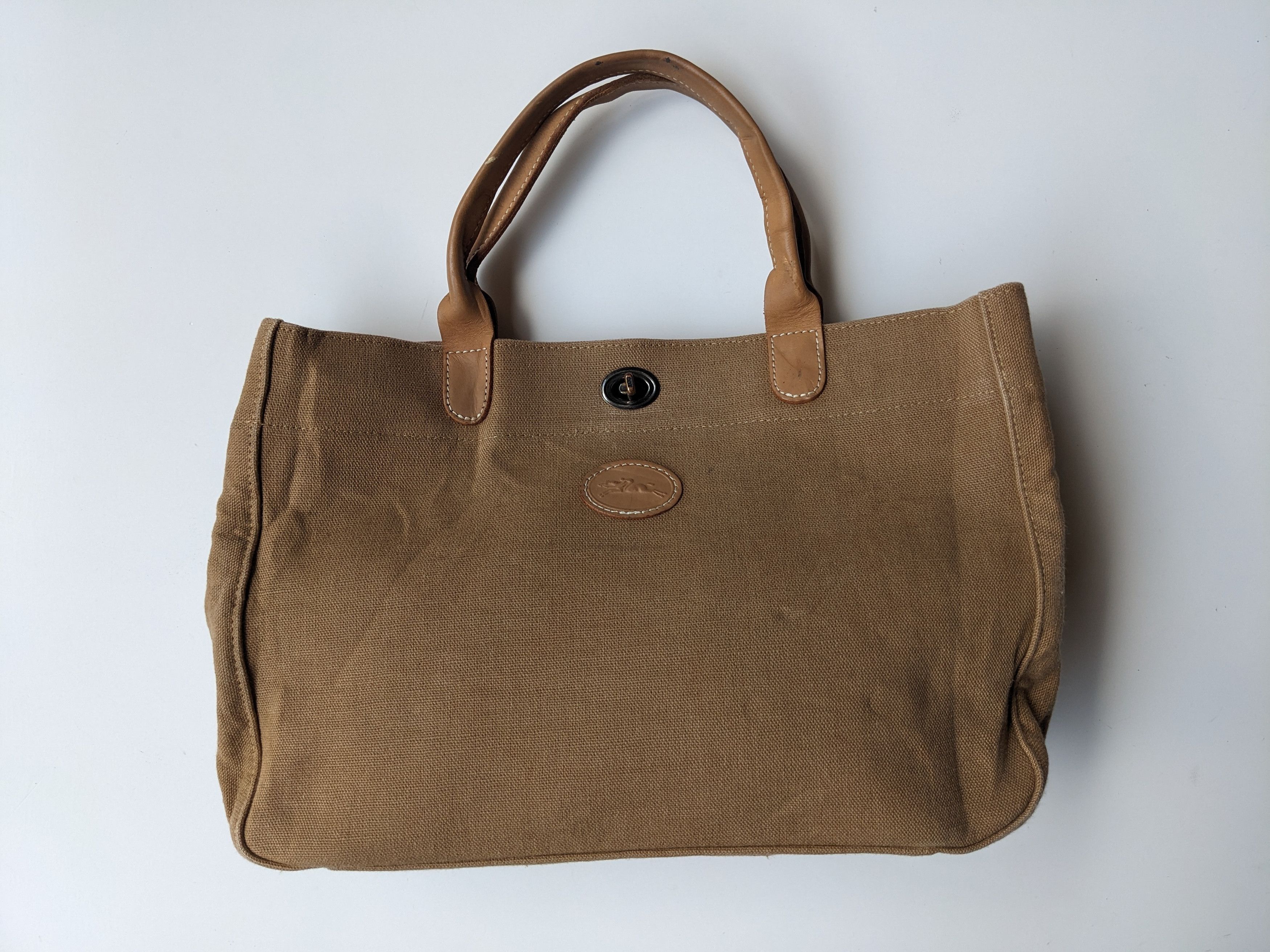 Longchamp Vintage Longchamp for ANA beige Size ONE SIZE - 1 Thumbnail