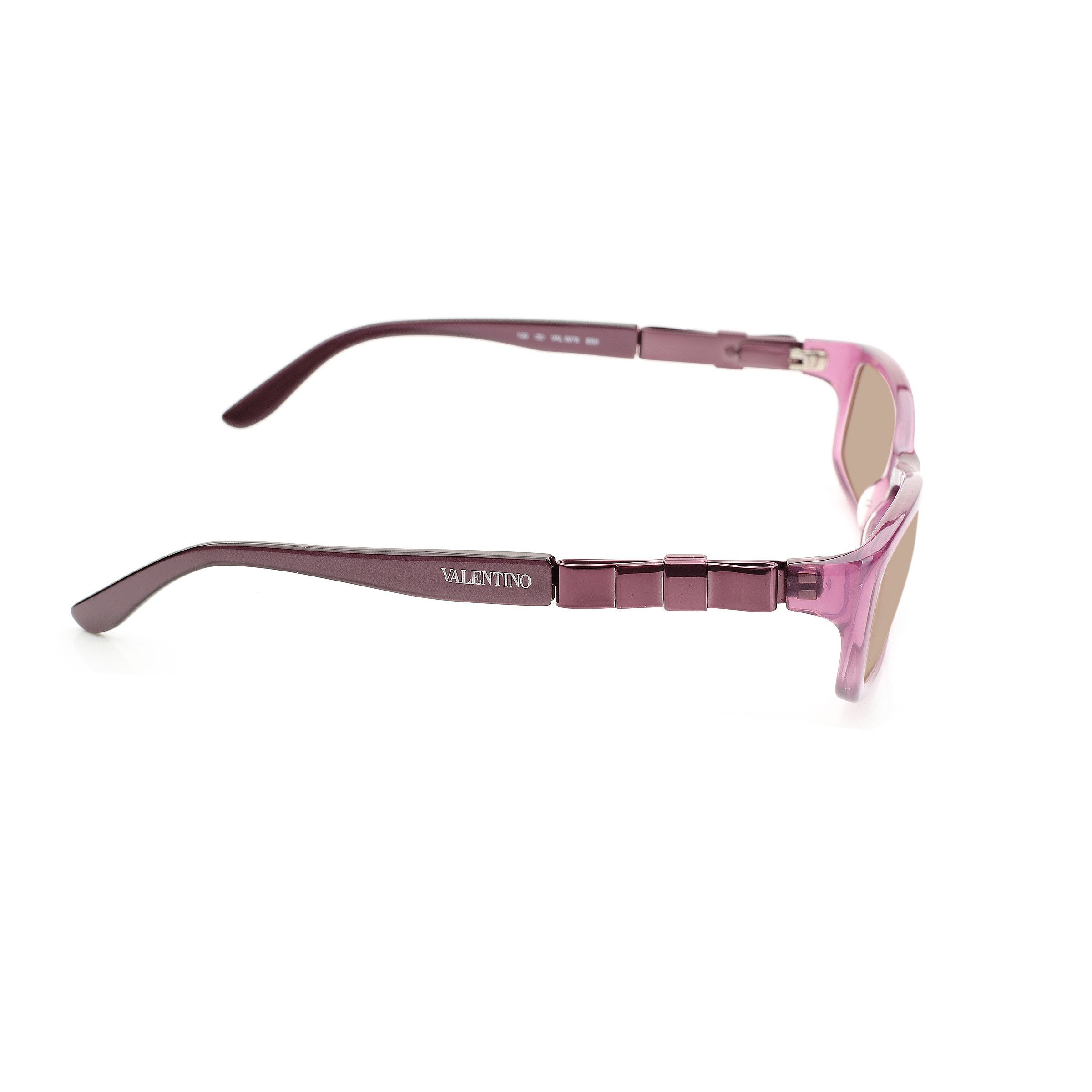 Valentino Valentino '00s Purple Bow Plastic Sunglasses Size ONE SIZE - 2 Thumbnail