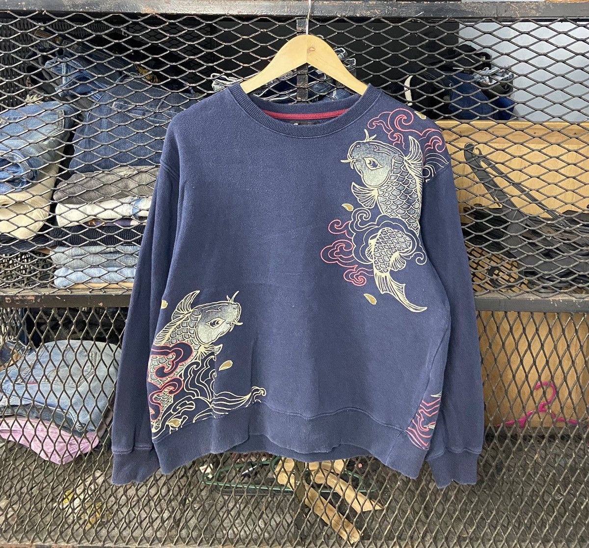 Japanese Brand × Other × Vintage SORRIDER JAPAN FISH KOI RARE DESIGN Size US L / EU 52-54 / 3 - 1 Thumbnail
