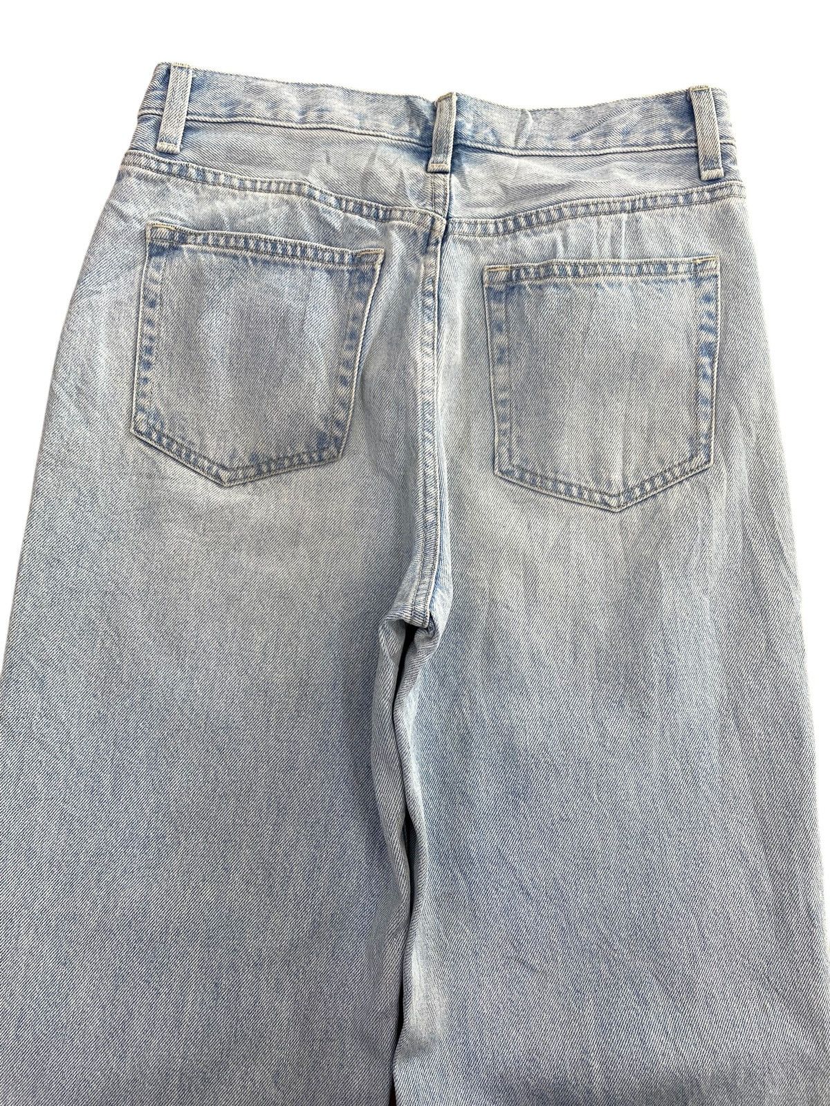Uniqlo Uniqlo Brand Blue Faded Wash Style Loose Jeans Size US 27 - 4 Thumbnail
