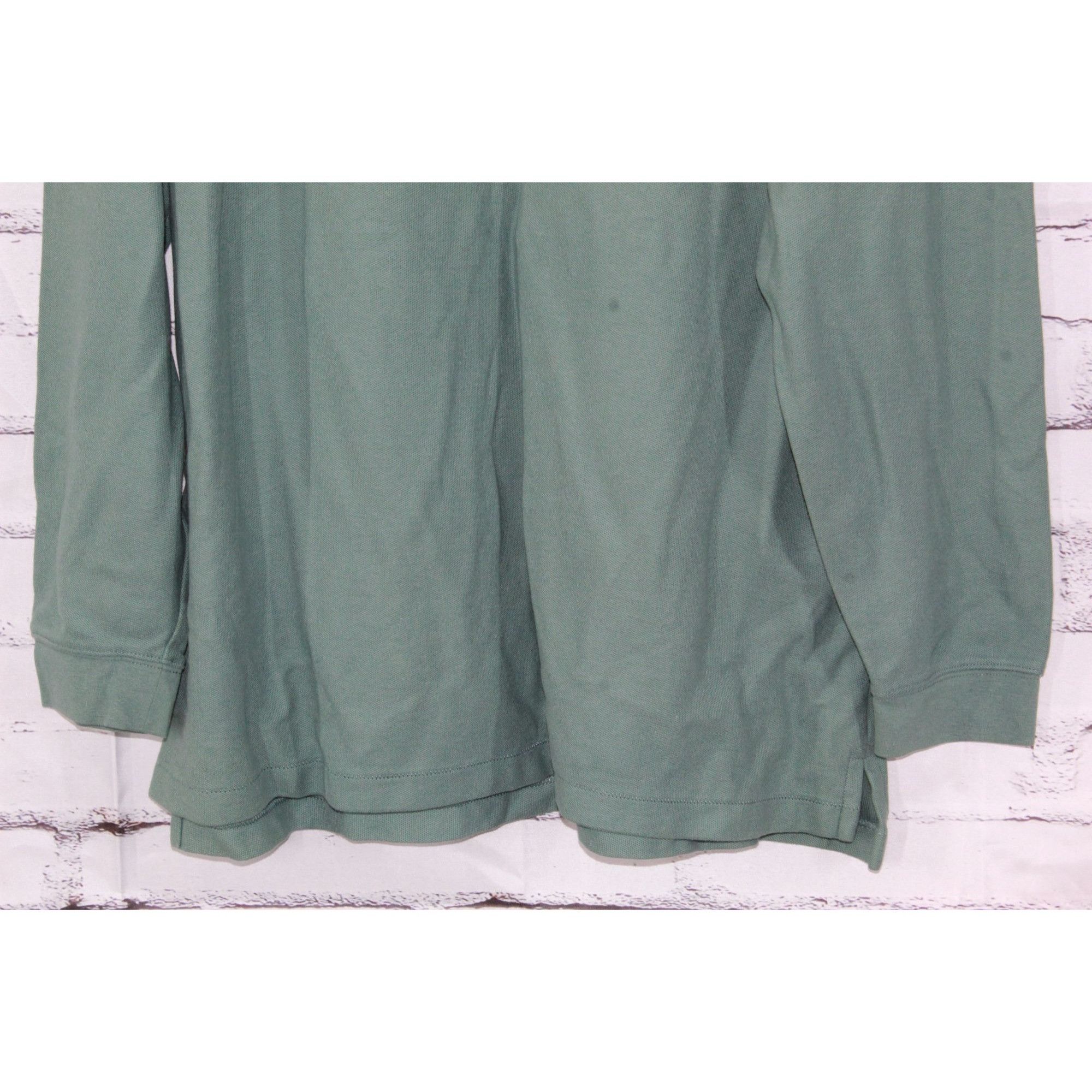 L.L. Bean LL Bean Premium Double L Polo Long Sleeve Relaxed Shirt Size US XL / EU 56 / 4 - 3 Thumbnail