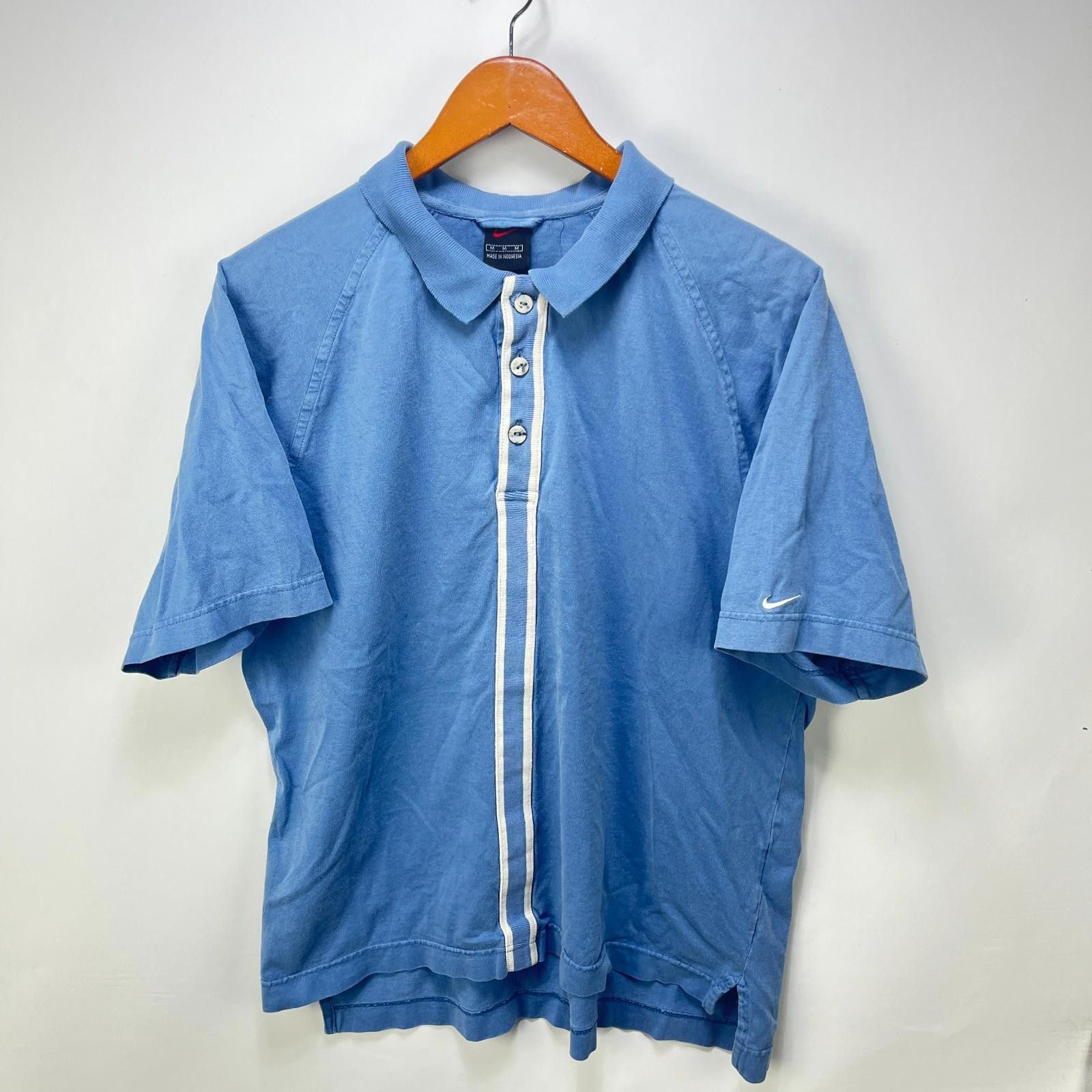 Nike Vintage 90s Nike Golf Swoosh Polo Shirt Medium Size US M / EU 48-50 / 2 - 1 Thumbnail