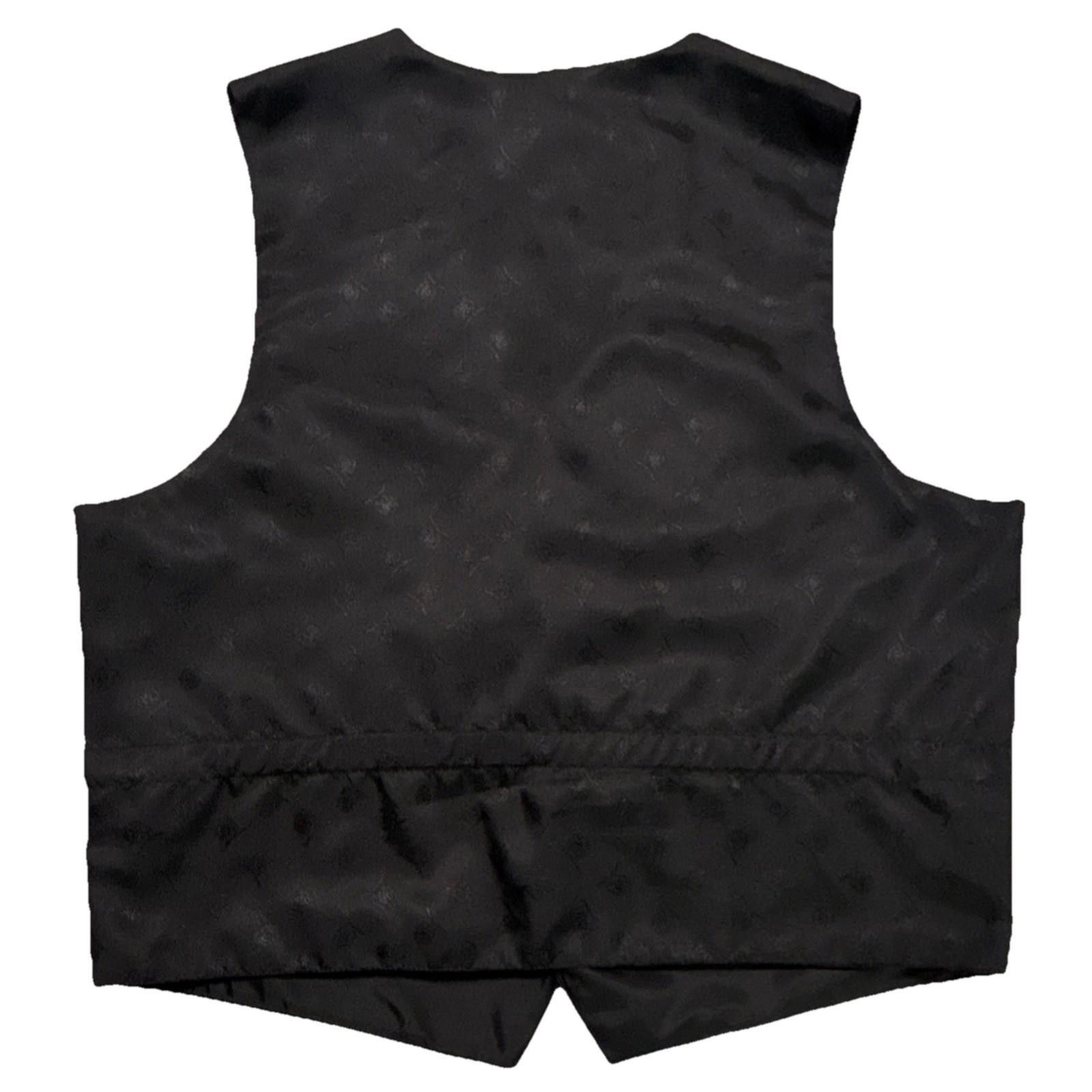 Other Tommy Hilfiger Men's Black Formal Vest Size L Regular Size 42R - 3 Thumbnail