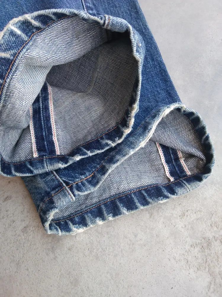 Levi's Vintage 60s LVC 502 XX Levi's Big E Japan Selvedge Redline Size US 30 / EU 46 - 4 Thumbnail