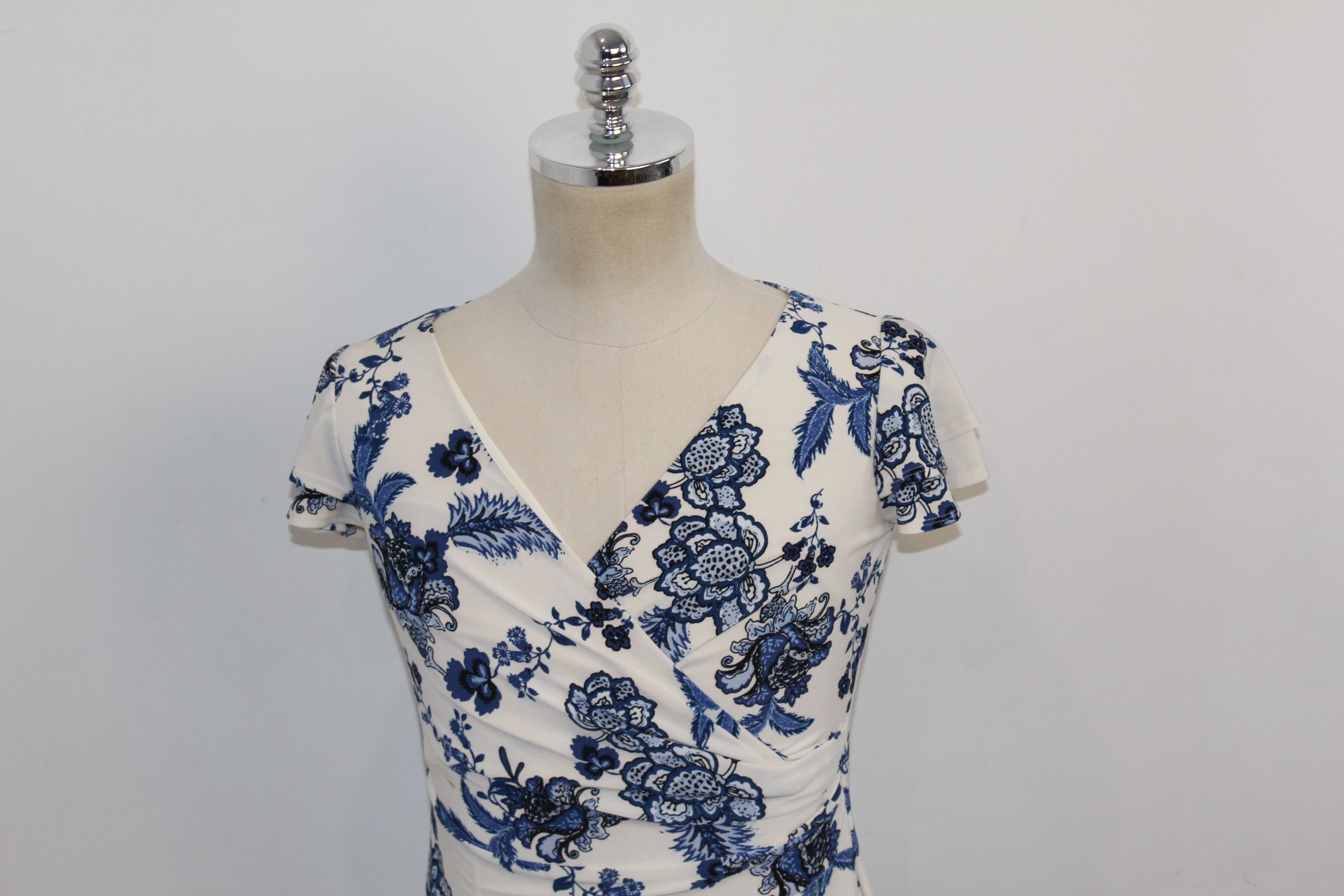 Polo Ralph Lauren Womens Lauren Ralph Lauren Floral Print Dress Size M / US 6-8 / IT 42-44 - 6 Thumbnail