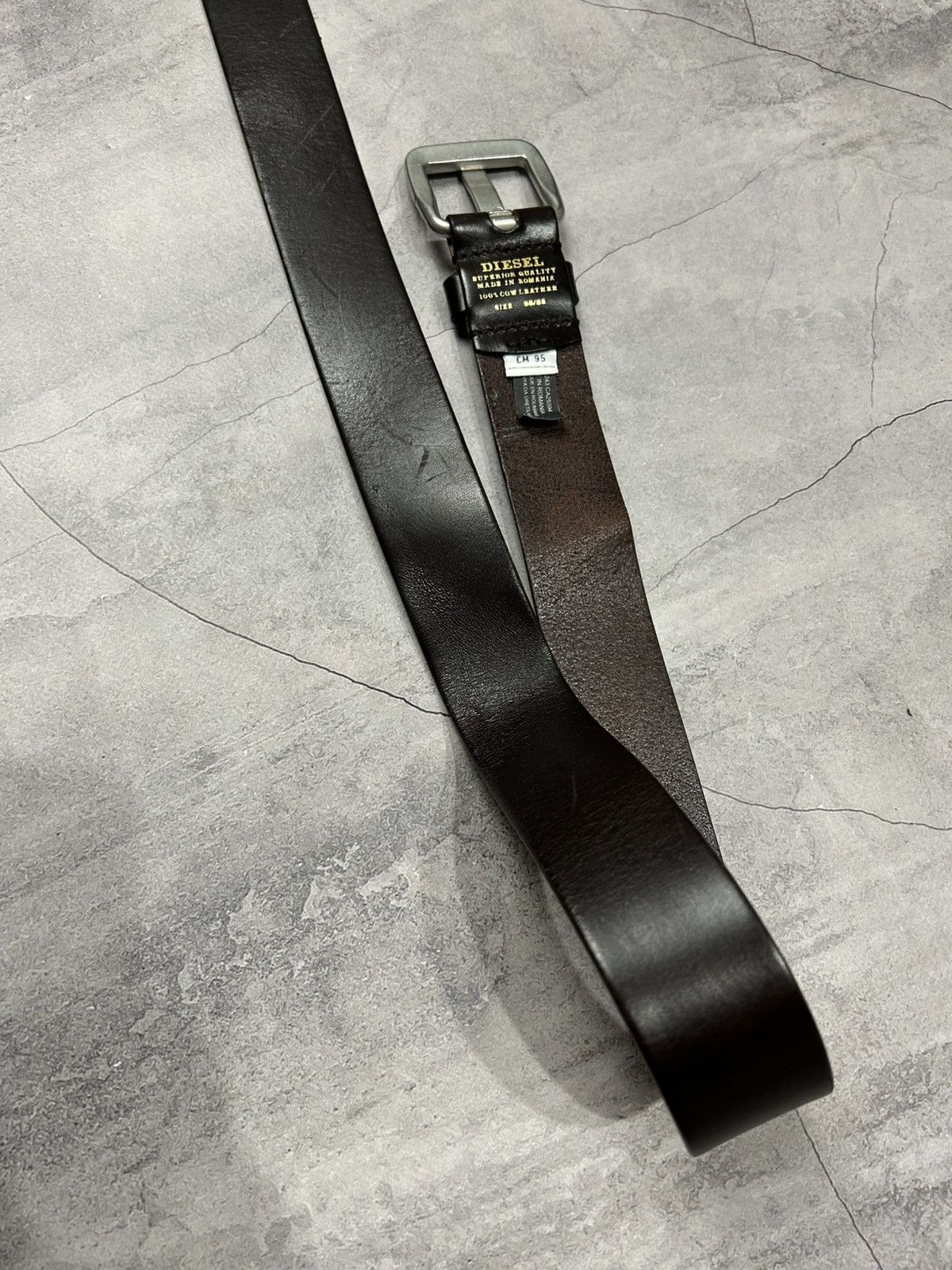 Diesel Vintage Diesel Leather Belts Y2K Opium Style Streetwear Rare Size ONE SIZE - 11 Thumbnail