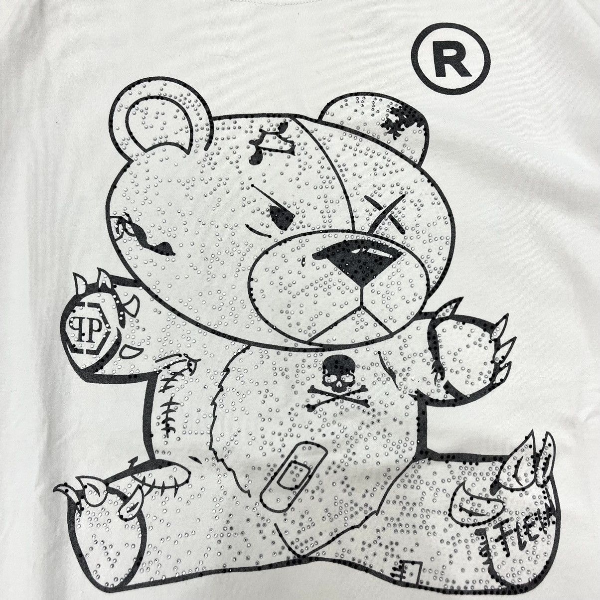Philipp Plein Phillip Plien Pets Killer Bear White Longsleeve Size US L / EU 52-54 / 3 - 4 Thumbnail