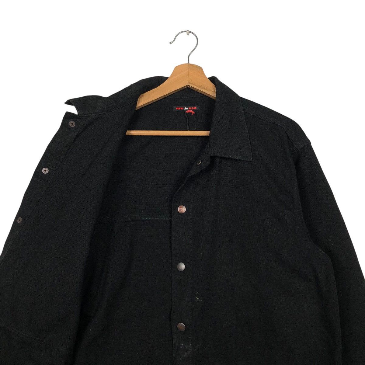 Japanese Brand 📌Vintage Chore Work Jacket Duck Canvas Red Ear Issey Miyake Size US M / EU 48-50 / 2 - 13 Thumbnail