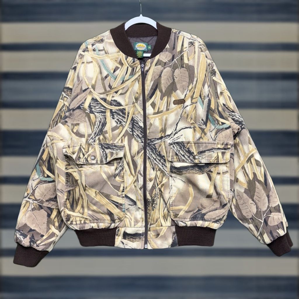 Vintage Cabelas Jacket Mens XL Camo Advantage Wetlands Bomber Hunting Outdoors Canada Vintage Yes Brand Cabelas Size US XL / EU 56 / 4 - 1 Thumbnail