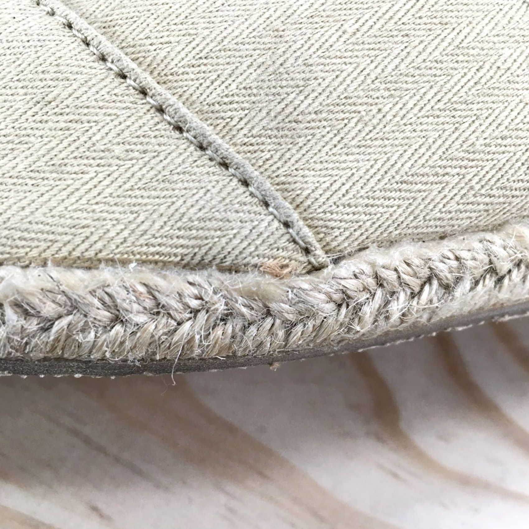 Toms TOMS Shoes Mens 8.5 Alpargata Rope Loafers Beige Canvas Casual Comfort Low Top Size M / US 6-8 / IT 42-44 - 7 Thumbnail