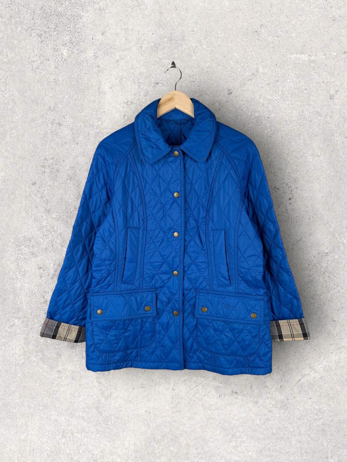 Barbour Barbour Summer Beadnell Quilted Jacket Tartan Size L / US 10 / IT 46 - 1 Thumbnail