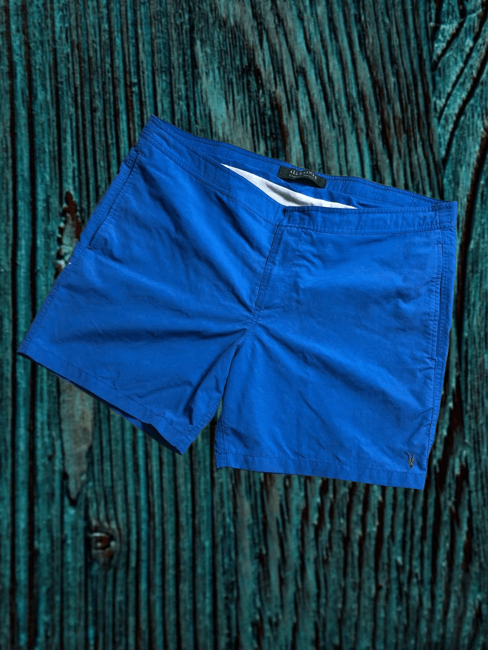 Allsaints Vintage ALLSAINTS Nylon Shorts Mens 36 Blue Size US 36 / EU 52 - 1 Thumbnail