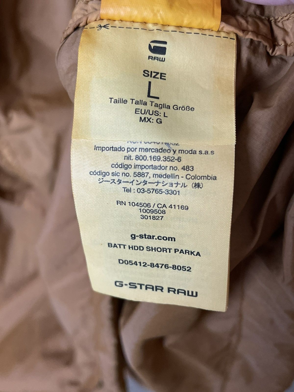 G-Star G Star Raw Parka Jacket Size US L / EU 52-54 / 3 - 16 Thumbnail