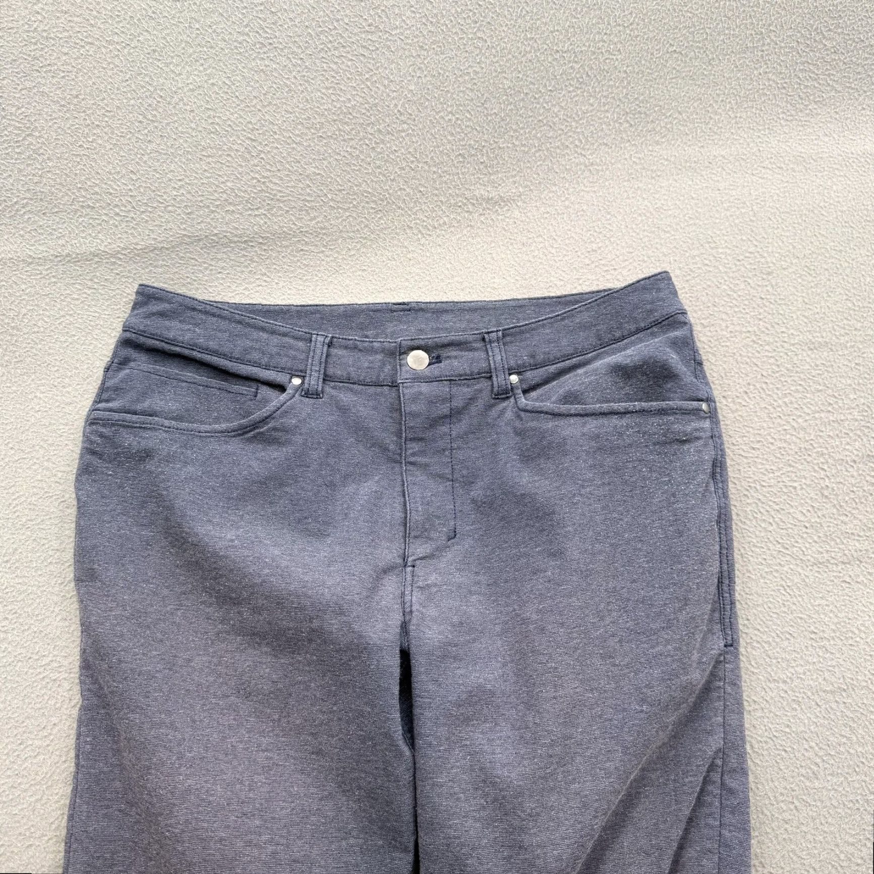 Lululemon Lululemon Pants Mens 32x32 Blue Khakis Five Pocket Slim Straight Stretch Casual Size US 32 / EU 48 - 7 Thumbnail