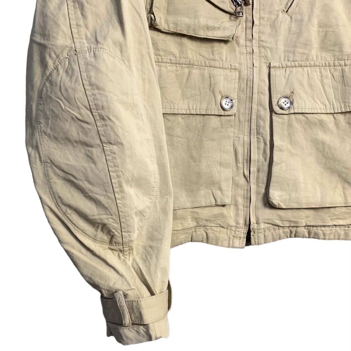 Japanese Brand Harold Daniell Collarless Multipocket Jacket Size US M / EU 48-50 / 2 - 5 Thumbnail