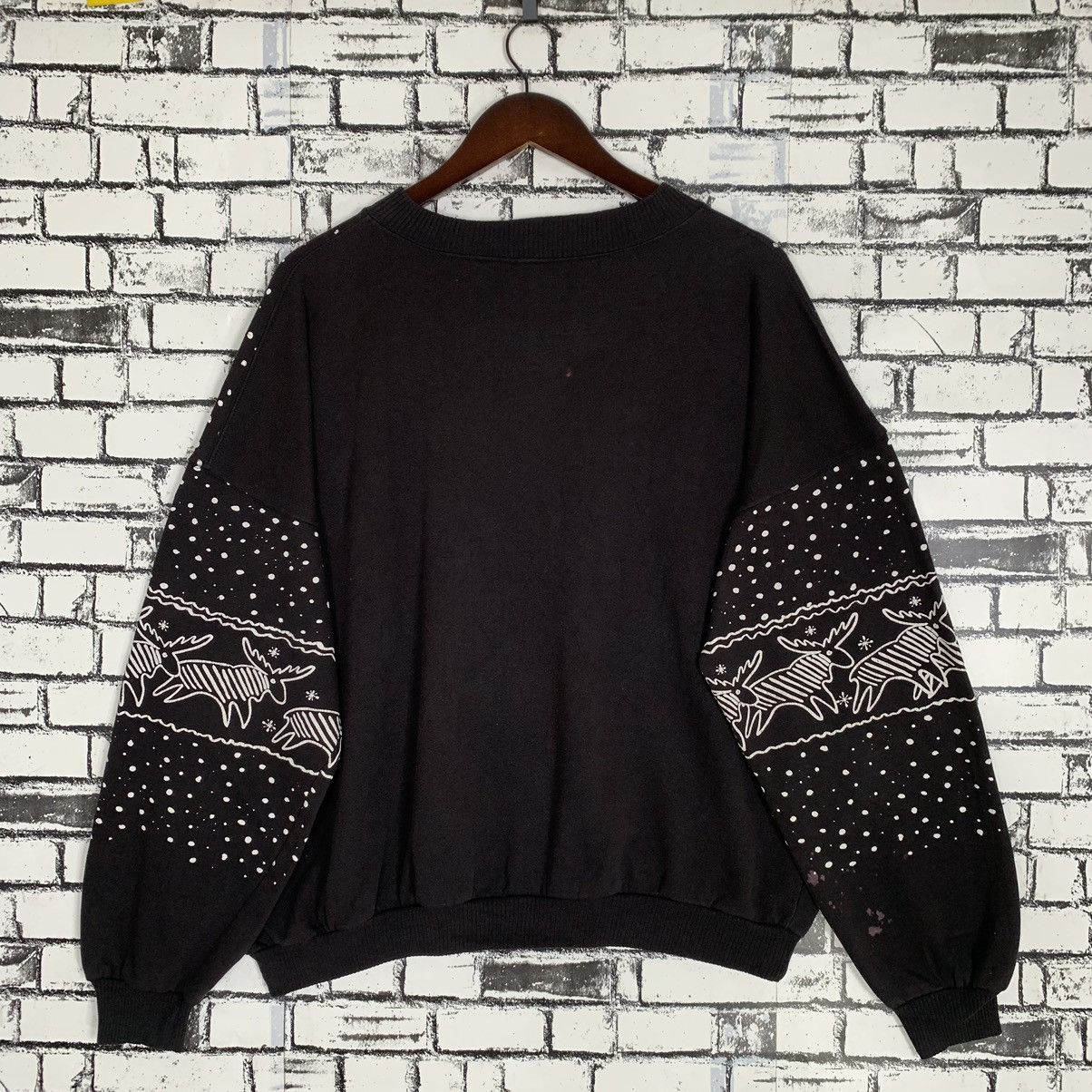 Vintage Vintage Design For The Alaska Lifestyle Sweatshirt Size XL / US 12-14 / IT 48-50 - 6 Thumbnail