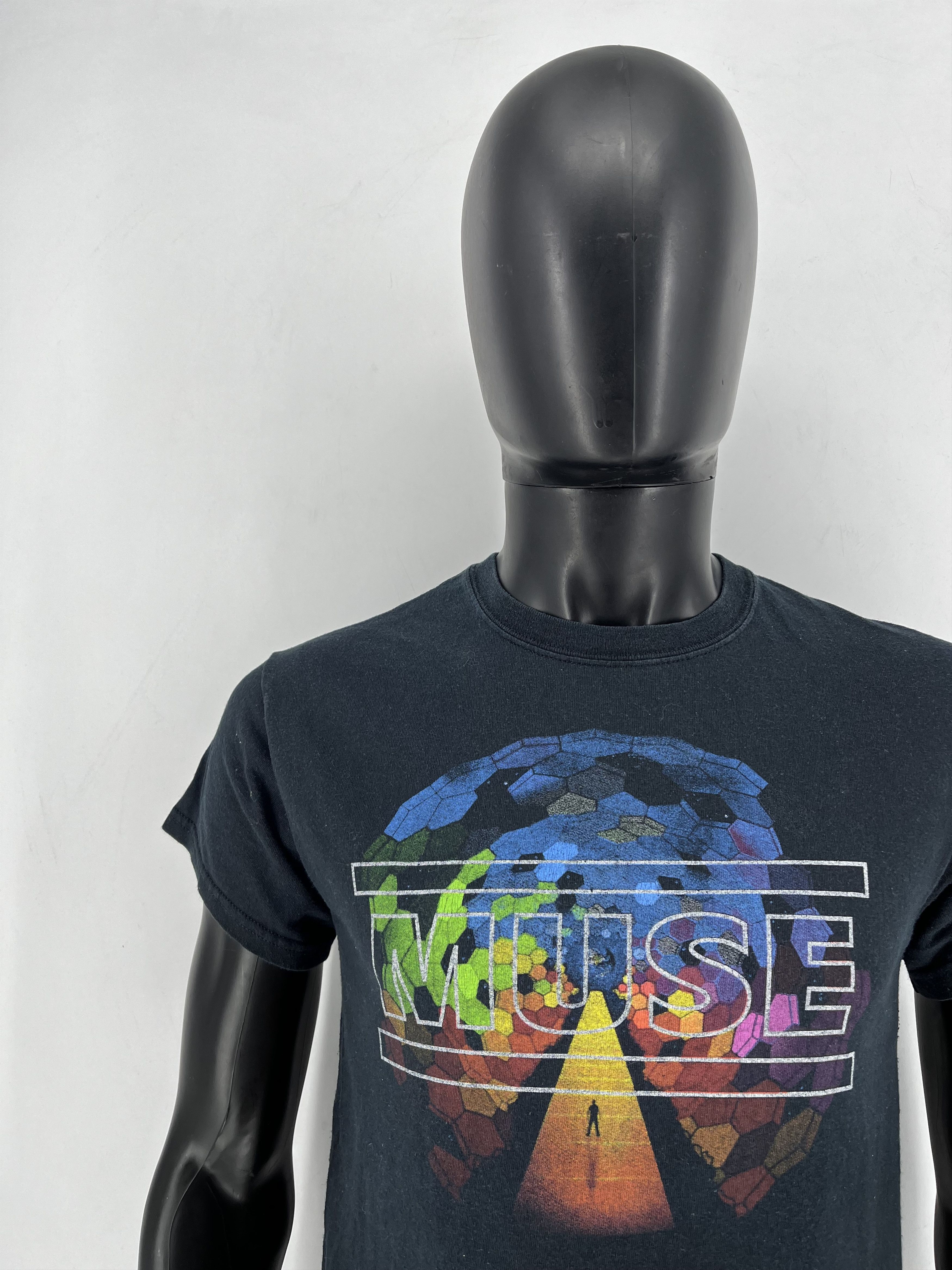 Band Tees Muse The Resistance T Shirt XL Blue 2010 Tour Concert Tee Size US S / EU 44-46 / 1 - 6 Thumbnail