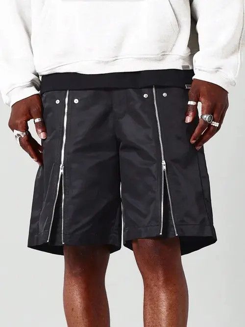 Jean OPIUM Zip shorts PlayboiCarti Size US 30 / EU 46 - 4 Thumbnail