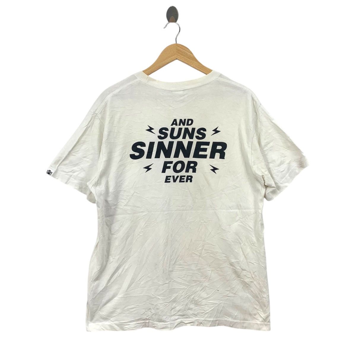 ANDSUNS AND SUNS JAPAN Live In Sin Luxury Streetwear Tee Shirt Size US L / EU 52-54 / 3 - 4 Thumbnail