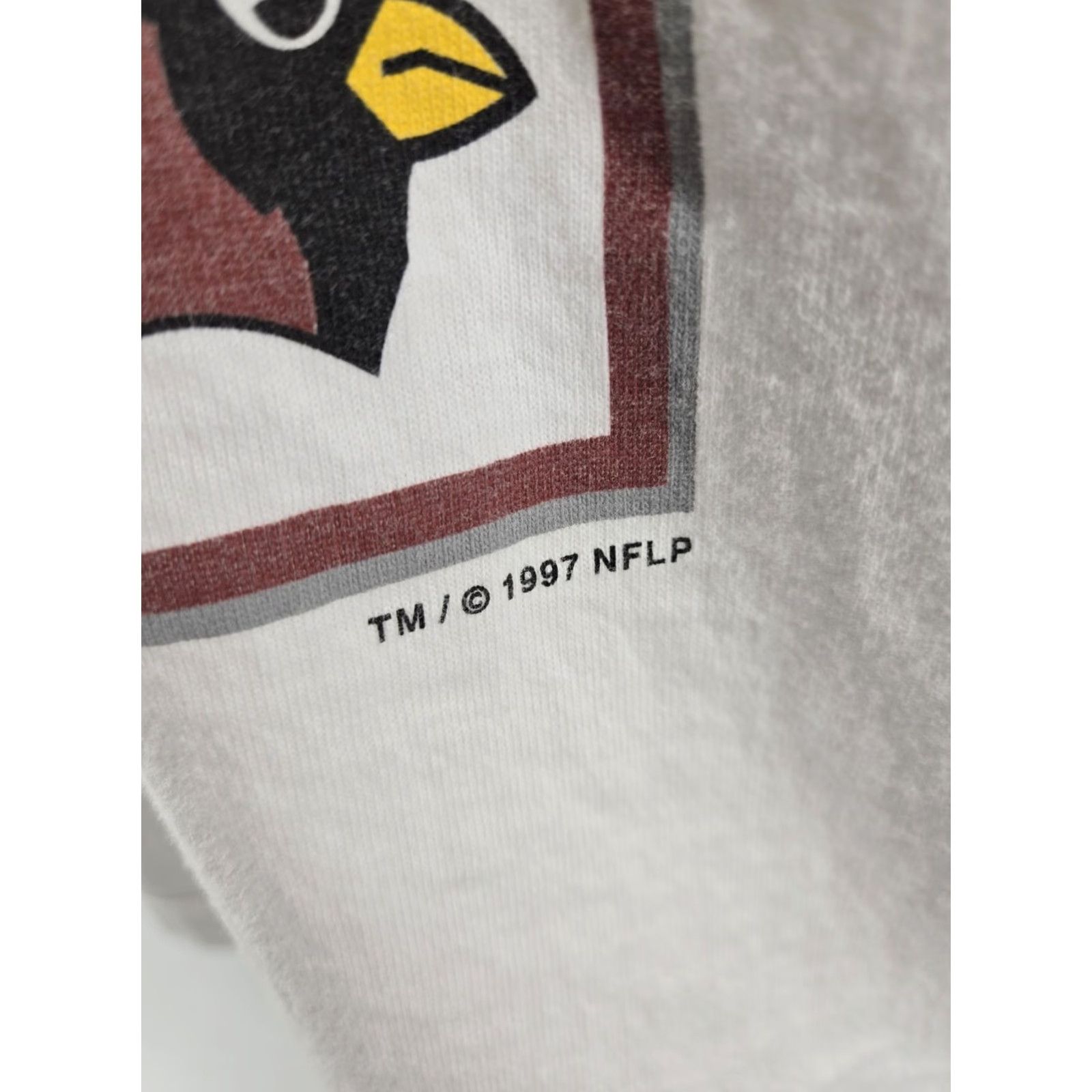Pro Player VINTAGE Pro Player Football Graphic Tee White XL Arizona Cardinals Shirt Men Size US XL / EU 56 / 4 - 4 Thumbnail