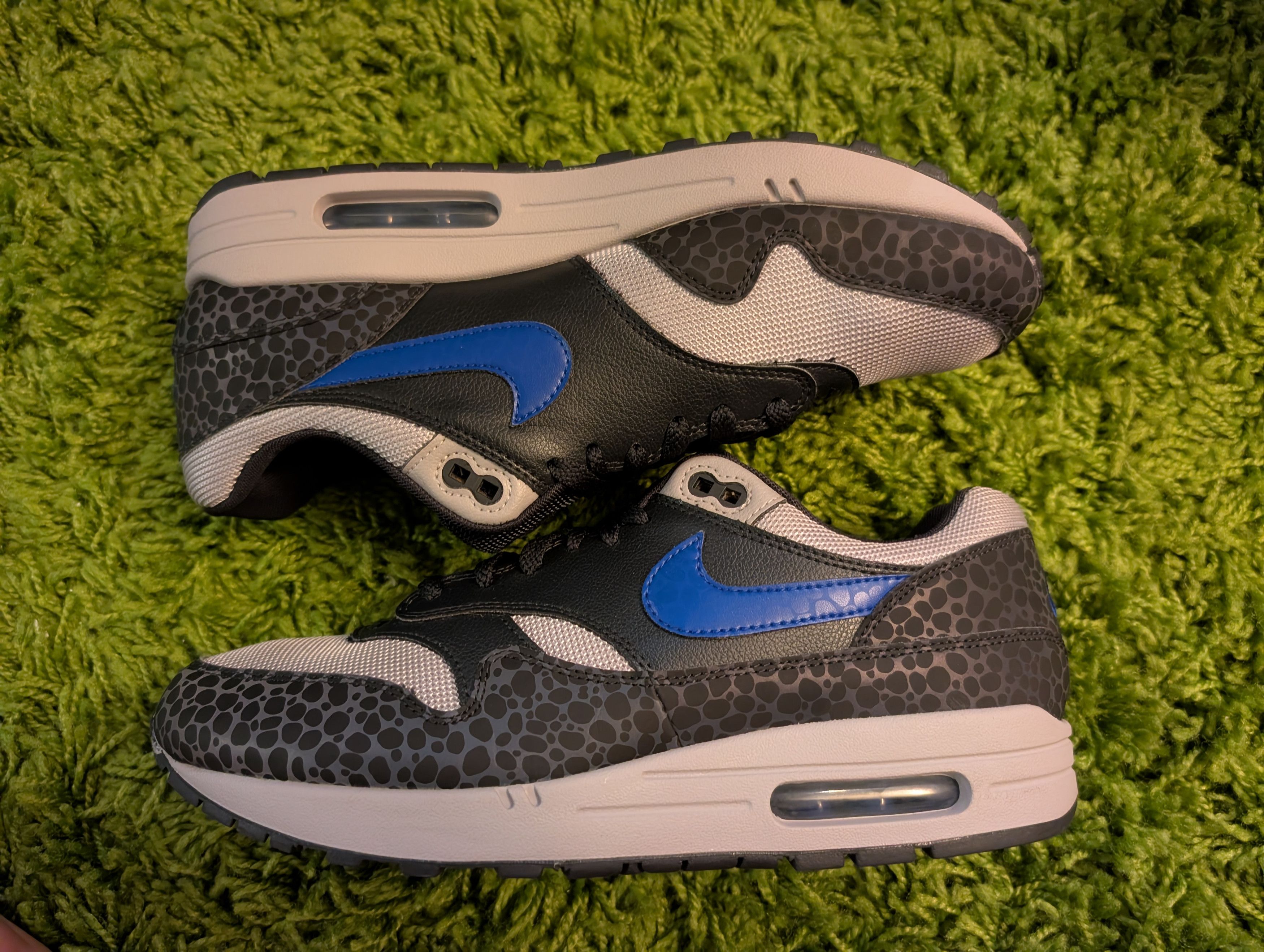 Nike Nike Air Max 1 Safari Reflective Black Size 10.5 Size US 10.5 / EU 43-44 - 3 Thumbnail