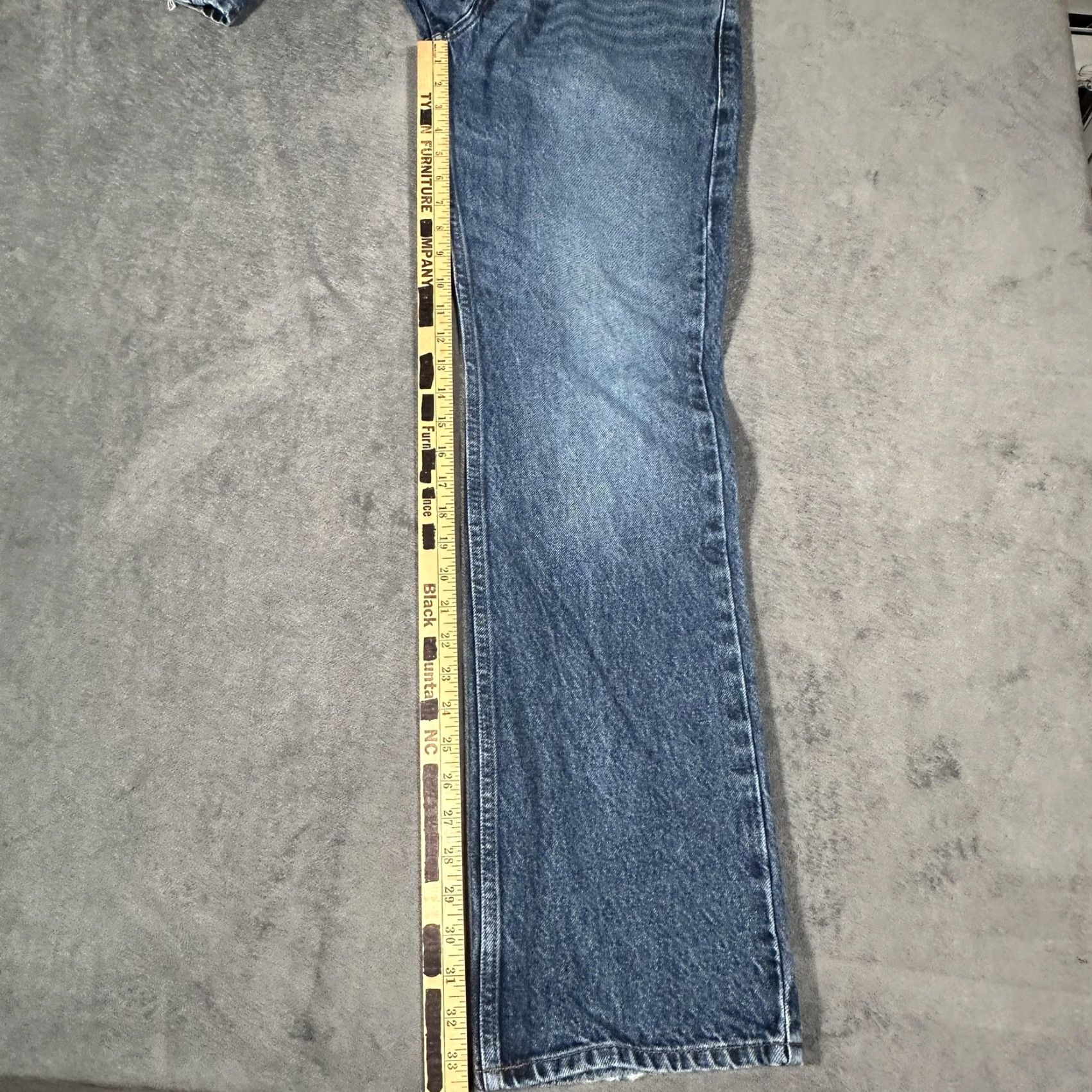 Harley Davidson VINTAGE Harley-Davidson Jeans Mens 33x34 Bootcut Denim Biker Motorcycle Pants Size US 33 - 6 Thumbnail