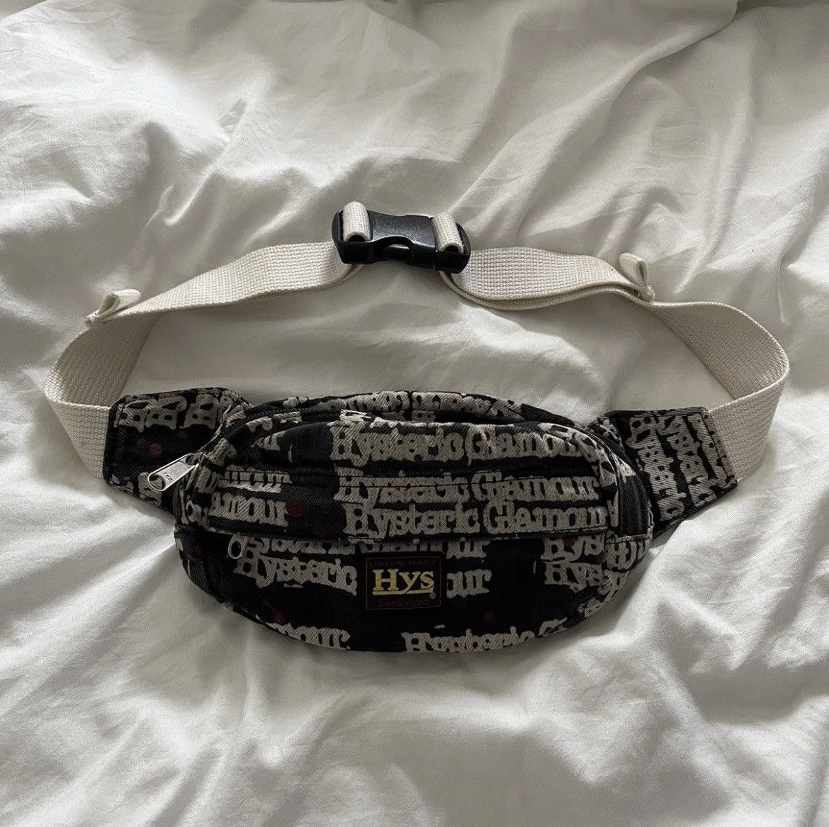 希少　ヒステリックグラマー 総柄 トートバッグ　ハンドバッグ　Y2K 専用)(Y2K)HYSTERIC GLAMOUR handbag 希少 ヒステリックグラマー 総柄