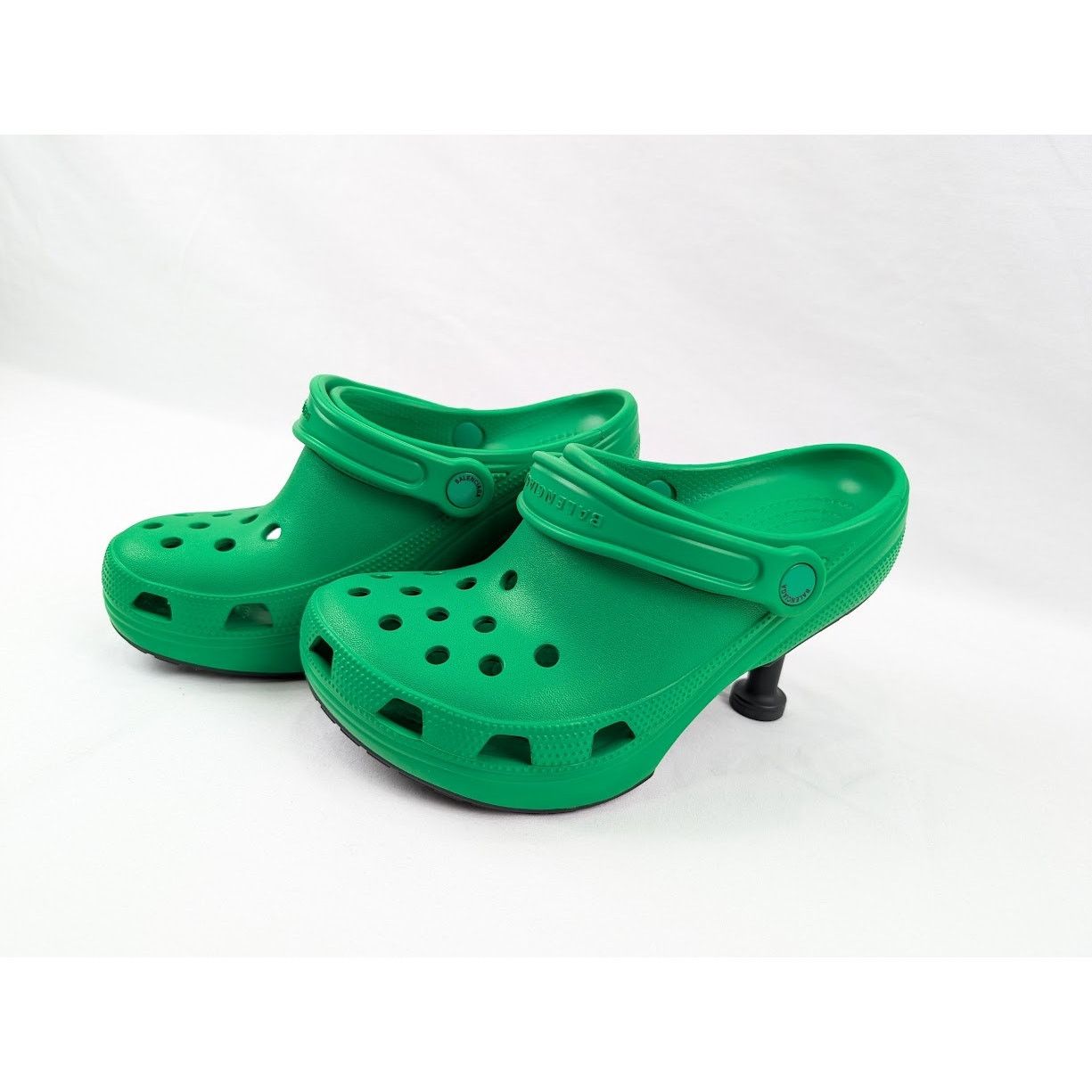 Balenciaga o1rshd1 Q:2 / Rubber Crocs Madame in Grass Green Size US 8 / IT 38 - 17 Thumbnail