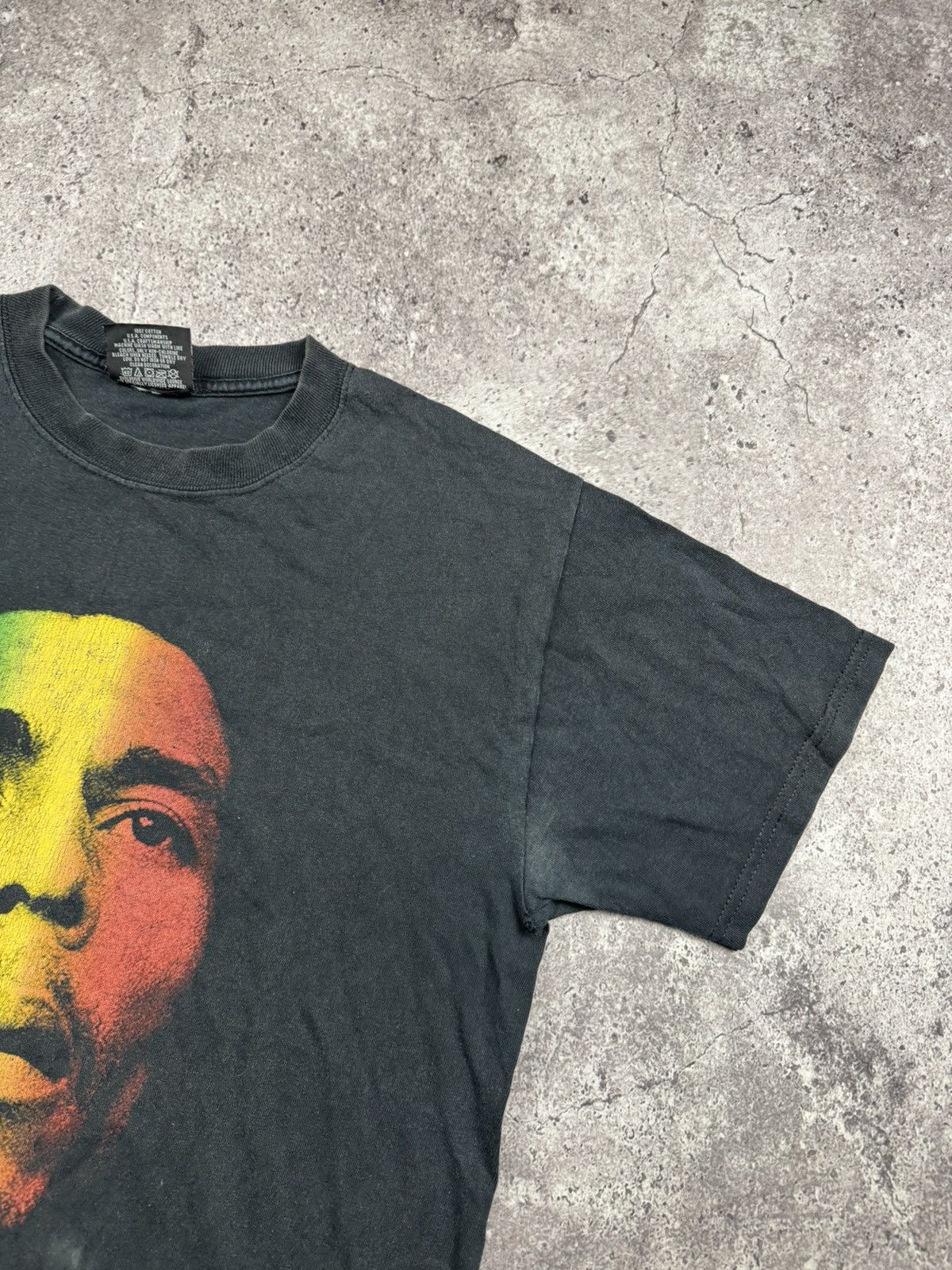 Bob Marley VINTAGE BOB MARLEY 1999 RASTA BLACK SHIRT Y2K MADE IN USA Size US M / EU 48-50 / 2 - 3 Thumbnail