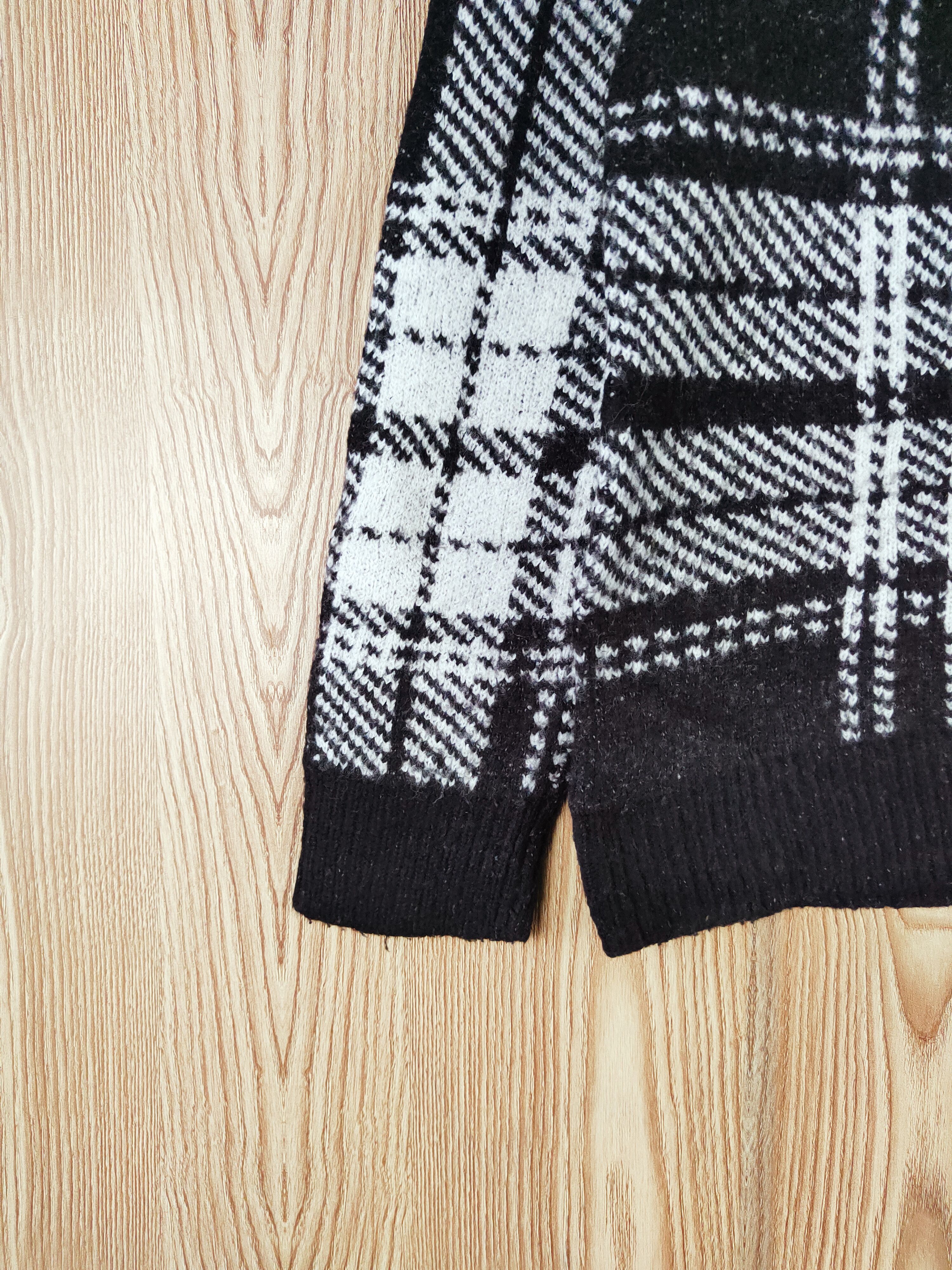 GU × Japanese Brand Gu Black White Knitwear Sweatshirts #W364 Size US S / EU 44-46 / 1 - 4 Thumbnail