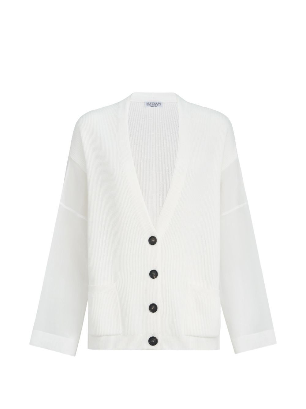 Brunello Cucinelli COTTON CARDIGAN Size M / US 6-8 / IT 42-44 - 1 Thumbnail