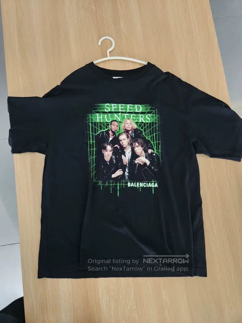 Balenciaga Balenciaga Portrait logo short-sleeve shirt Size US M / EU 48-50 / 2 - 1 Thumbnail