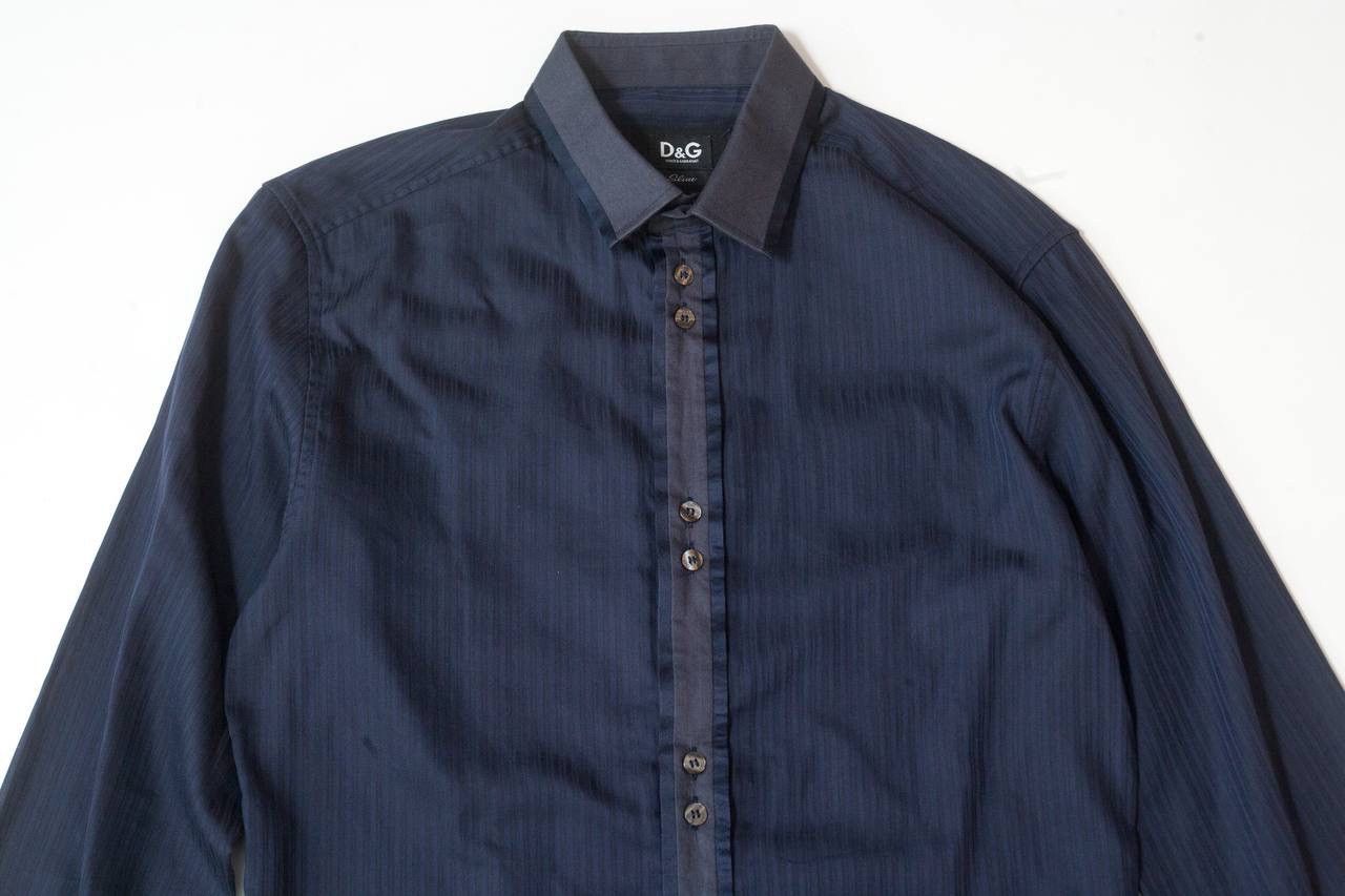 Dolce & Gabbana Dolce & Gabbana cotton seta slim shirt Size US M / EU 48-50 / 2 - 3 Thumbnail