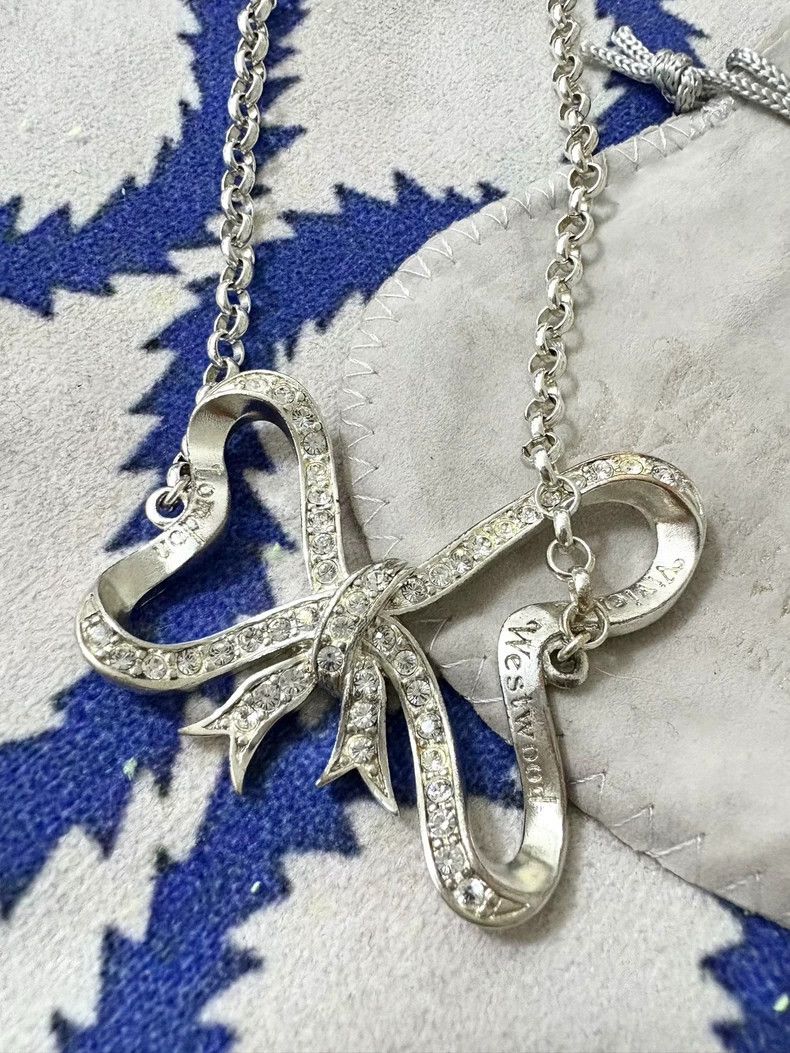 Vivienne Westwood Vivienne Westwood Butterfly Knot Necklace, Large Size ONE SIZE - 2 Thumbnail