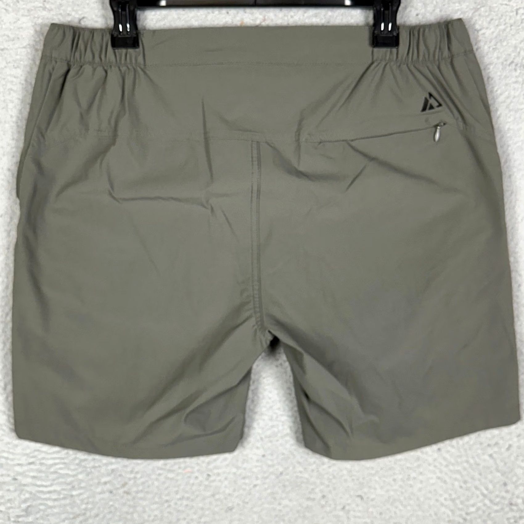Vintage Apricoat Shorts Mens 34 Olive Green Zipped Pockets Stretch Hiking Outdoor EUC Size US 34 / EU 50 - 2 Thumbnail