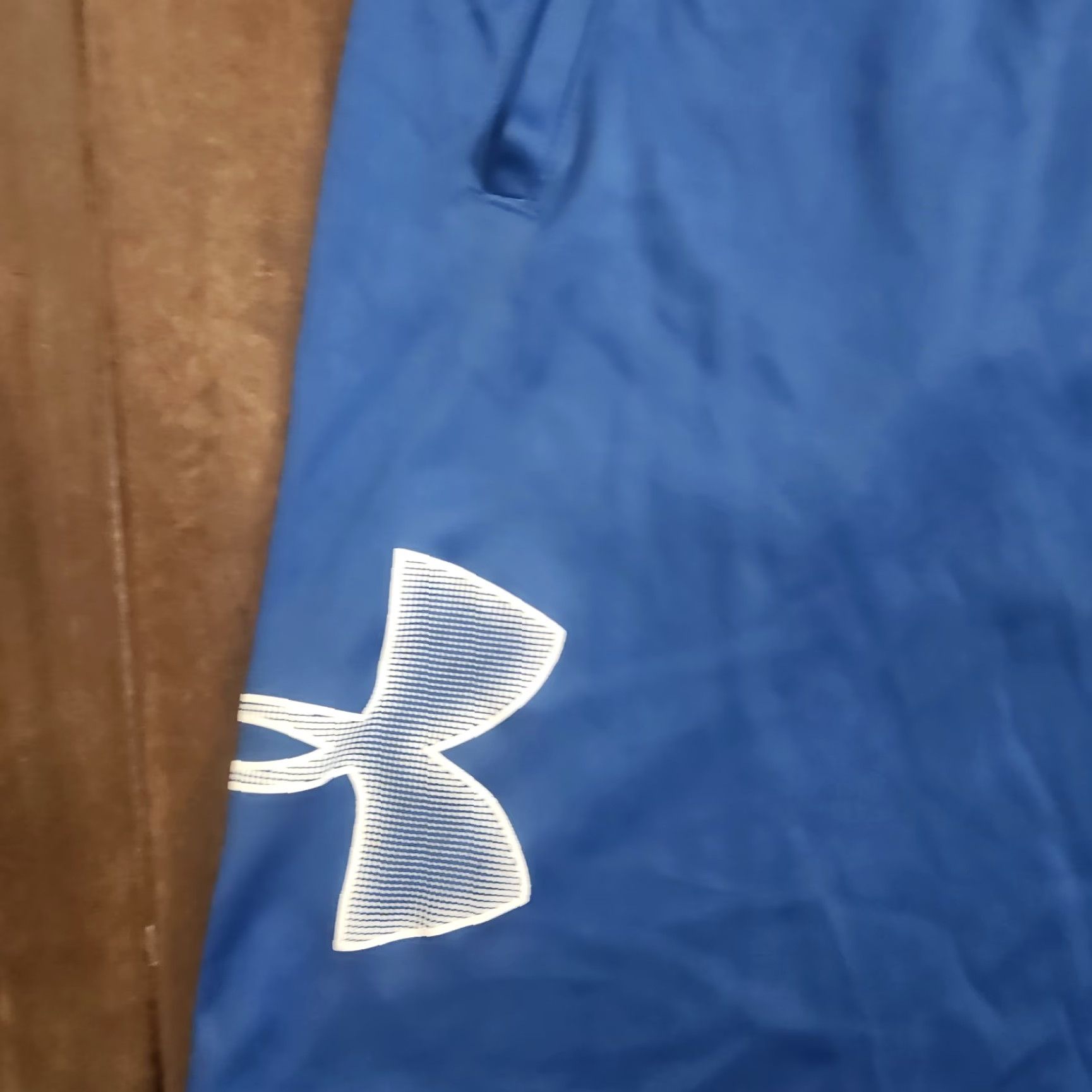Under Armour Under Armour Mens M Blue Loose Fit Athletic Basketball Gym Shorts Size US 31 - 5 Thumbnail