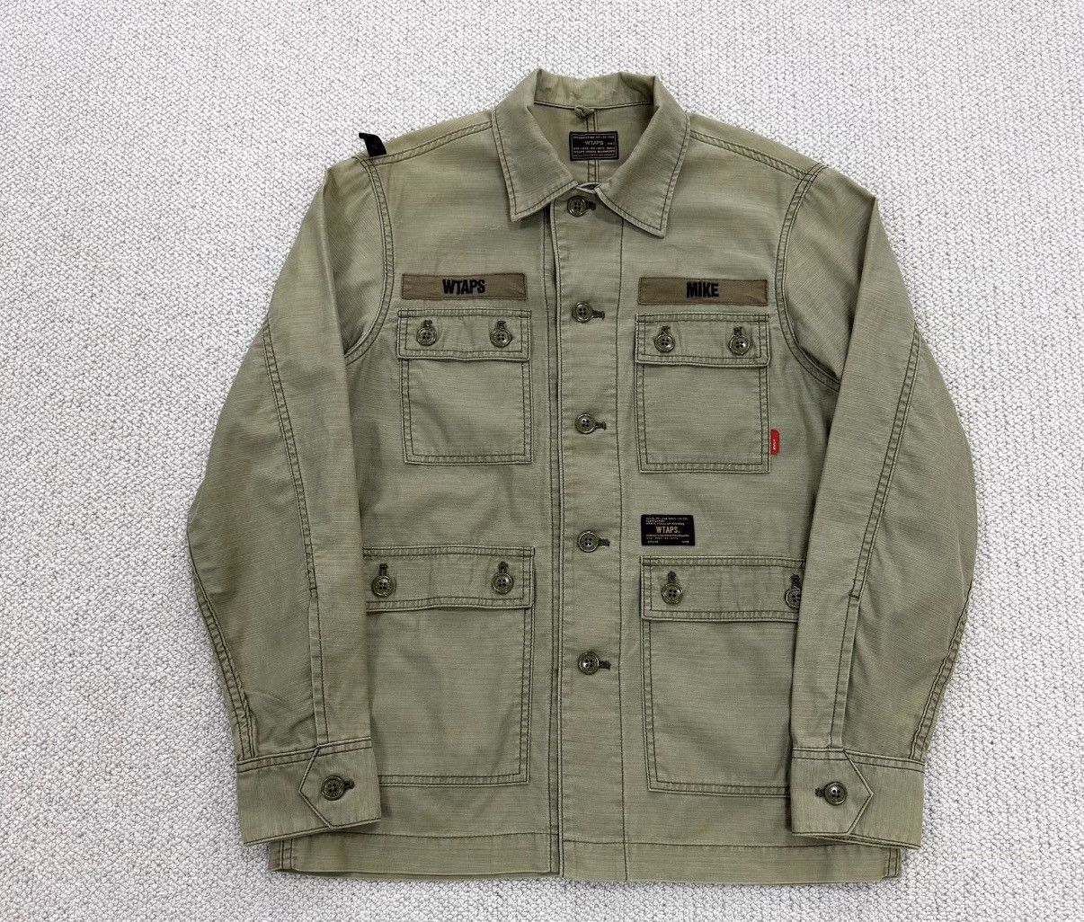 Wtaps WTAPS 14SS JUNGLE L/S SHIRTS Four-Pocket Shirt J16 Size US S / EU 44-46 / 1 - 1 Thumbnail